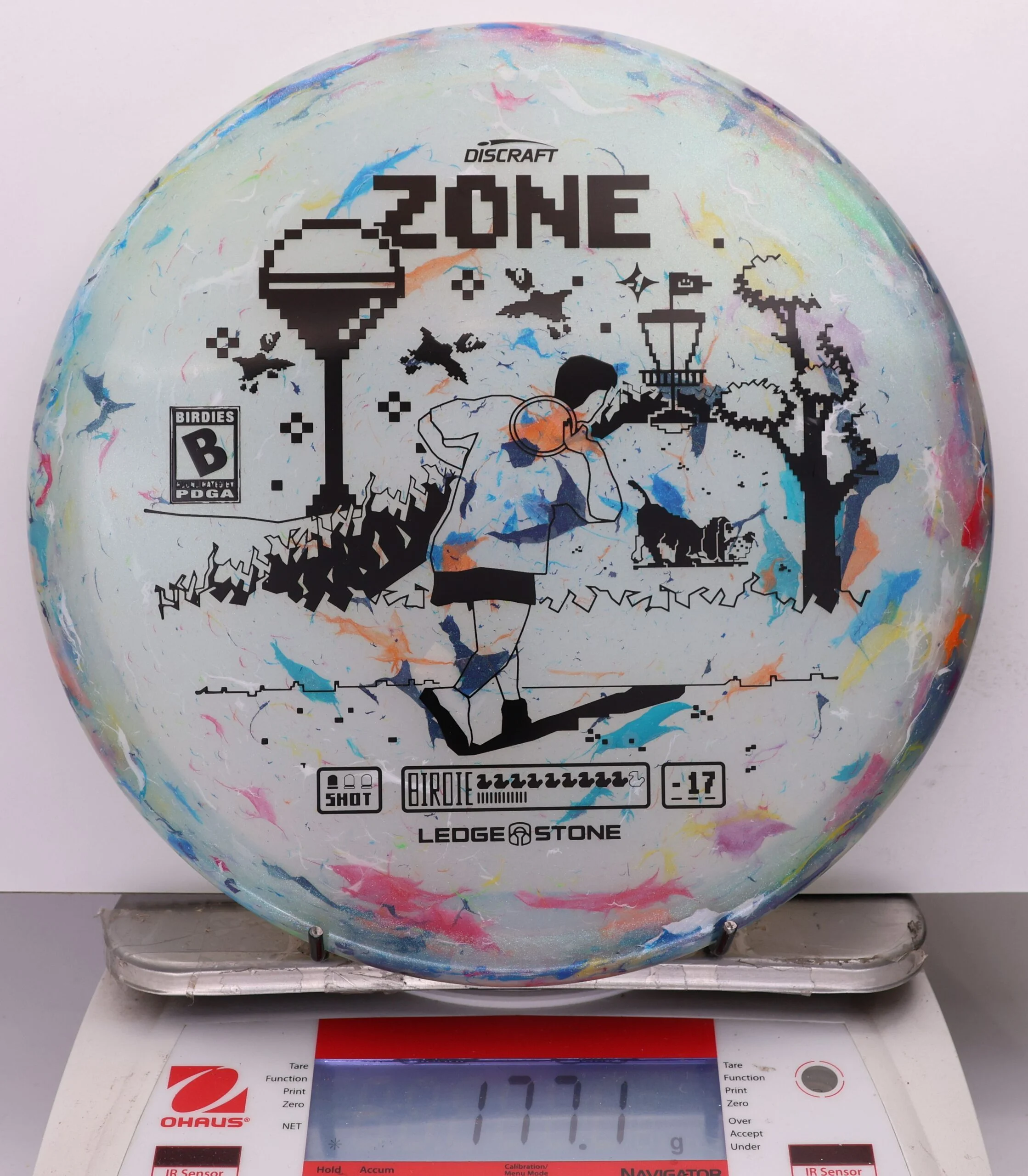 1074745 Colorshift Z FLX Jawbreaker Zone, 2026 Ledgestone - #15 LtBlue, 177