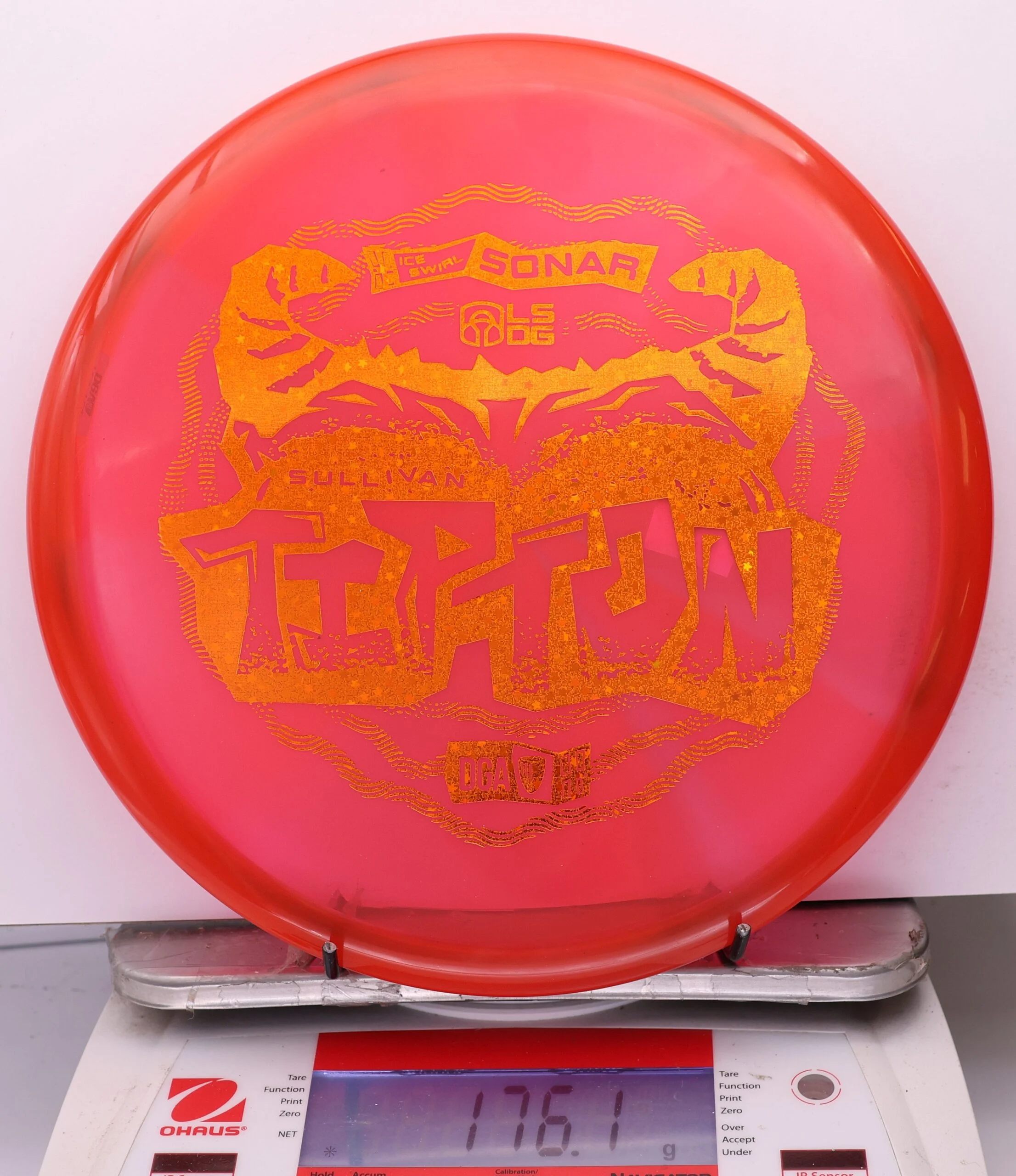 1075401 Ice Swirl Sonar, Sullivan Tipton - 2026 Ledgestone Edition - #09 Red, 176