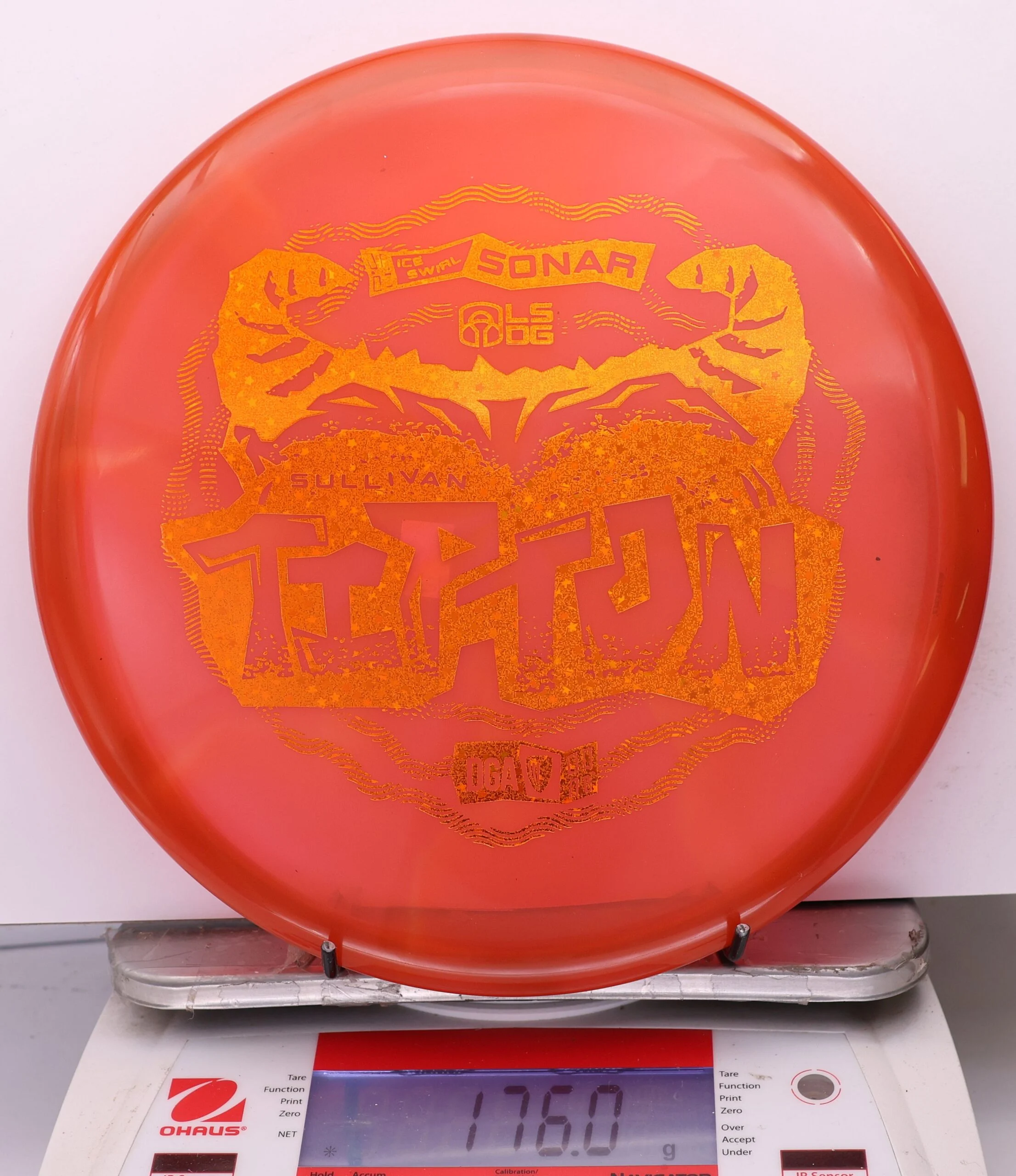 1075402 Ice Swirl Sonar, Sullivan Tipton - 2026 Ledgestone Edition - #10 DkOrange, 176