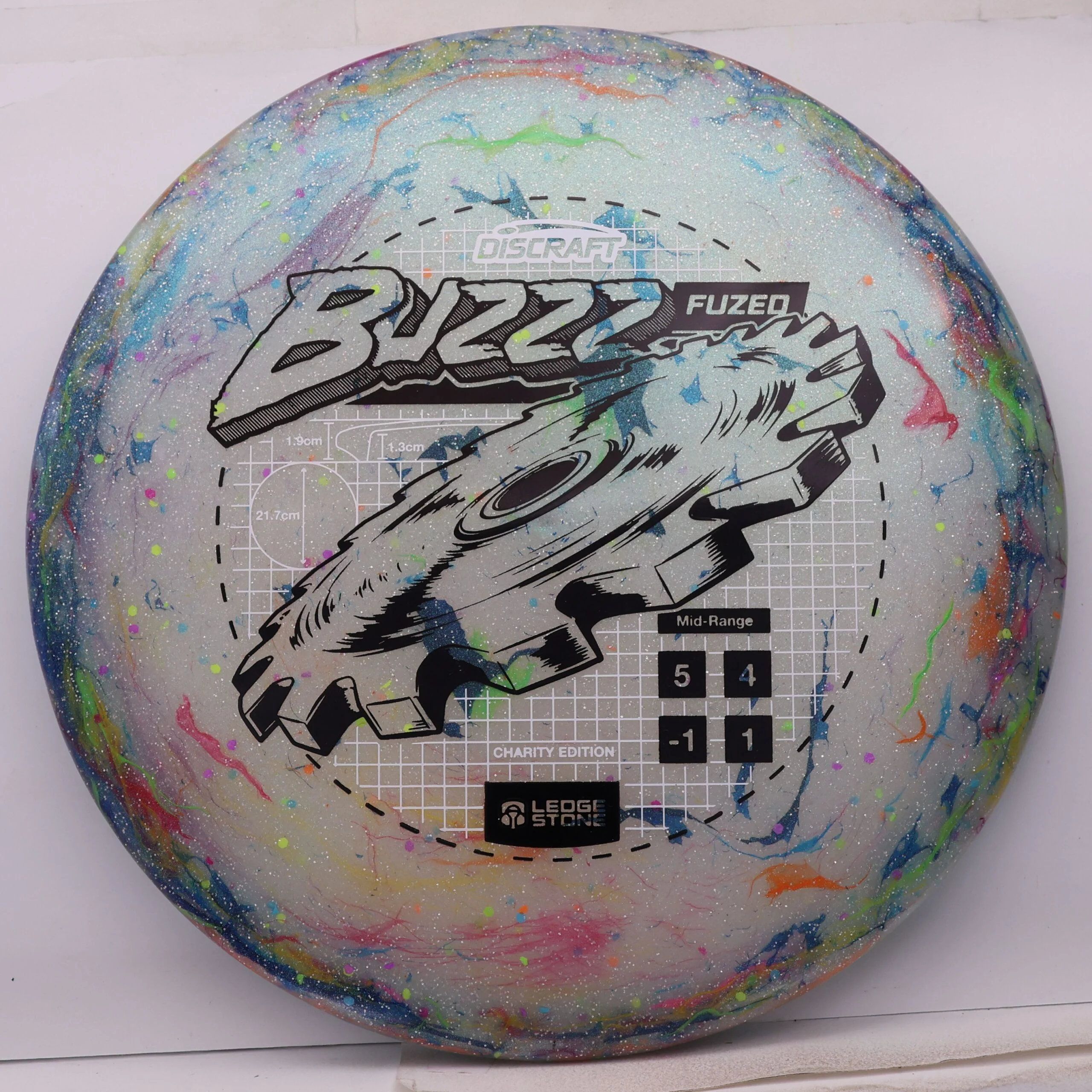 "Kitchen Sink" FuZed Line Buzzz, ESP Rim - 2026 Ledgestone Charity Edition - Image 2