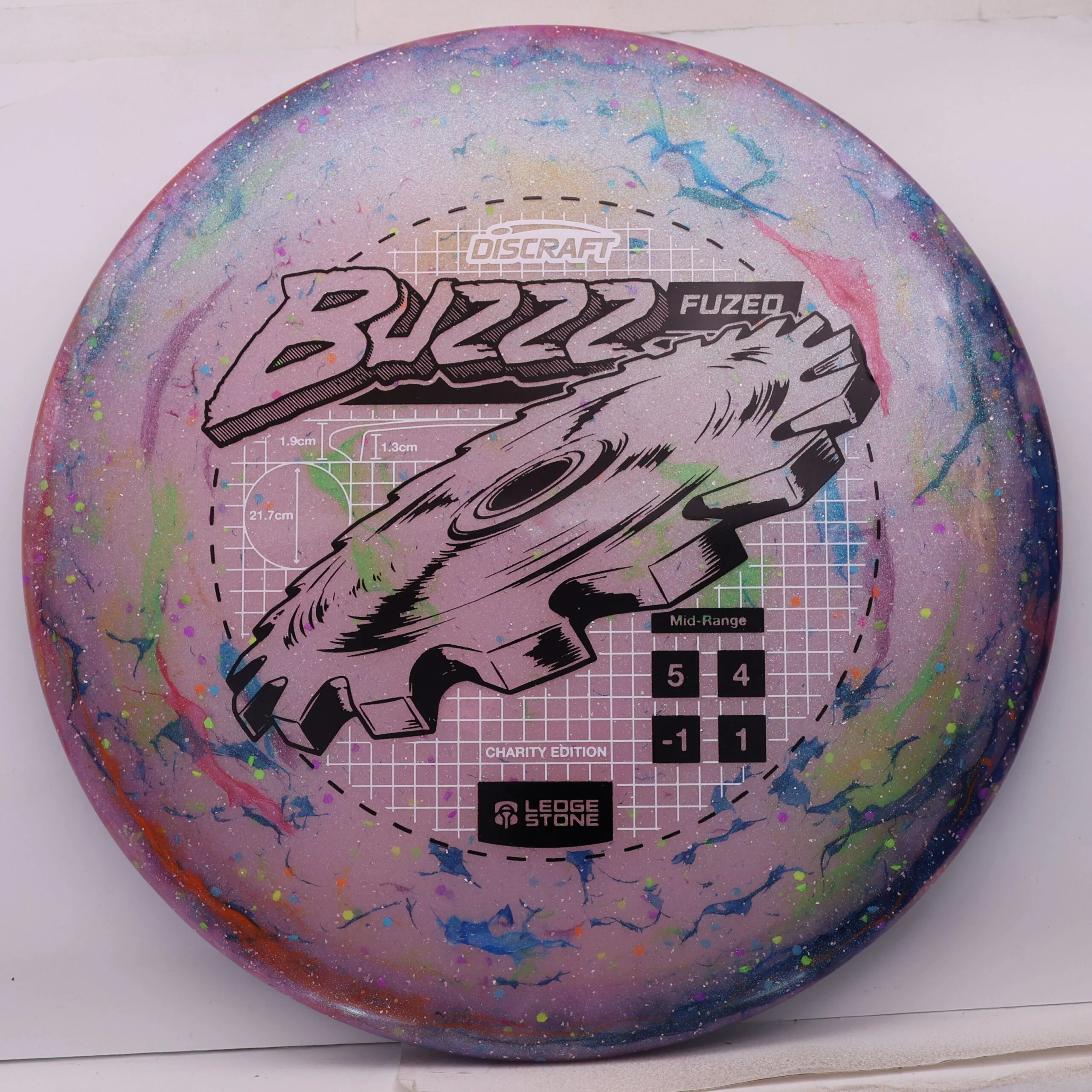 "Kitchen Sink" FuZed Line Buzzz, ESP Rim - 2026 Ledgestone Charity Edition - Image 3