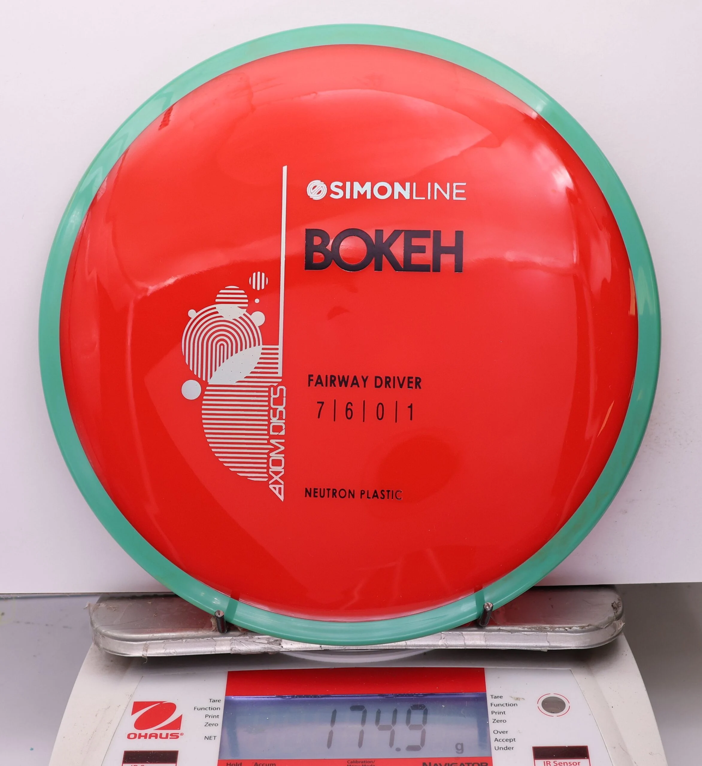 1075816 Simon Line Neutron Bokeh - #21 Teal-Red, 175