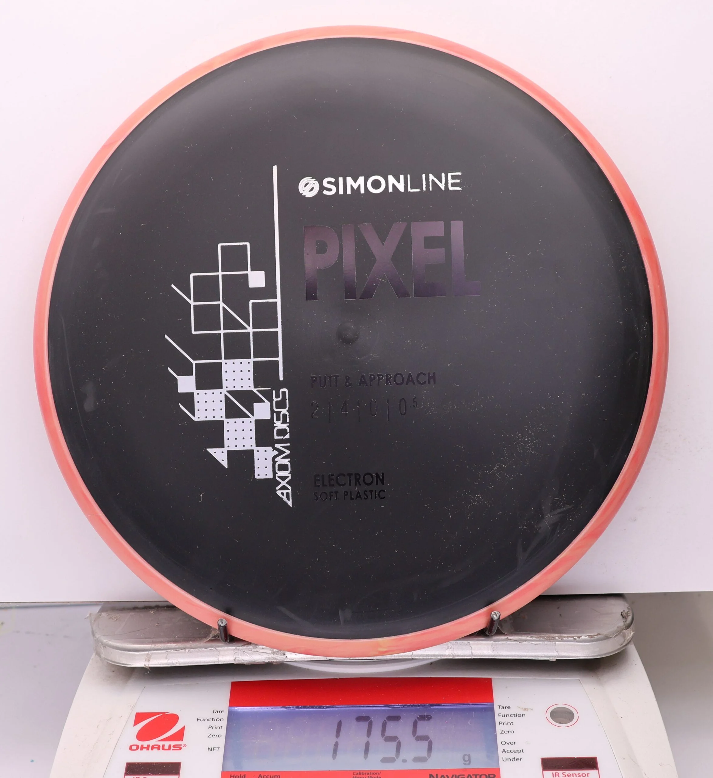 1075864 Simon Line Electron Soft Pixel - #65 Orange-Black, 176