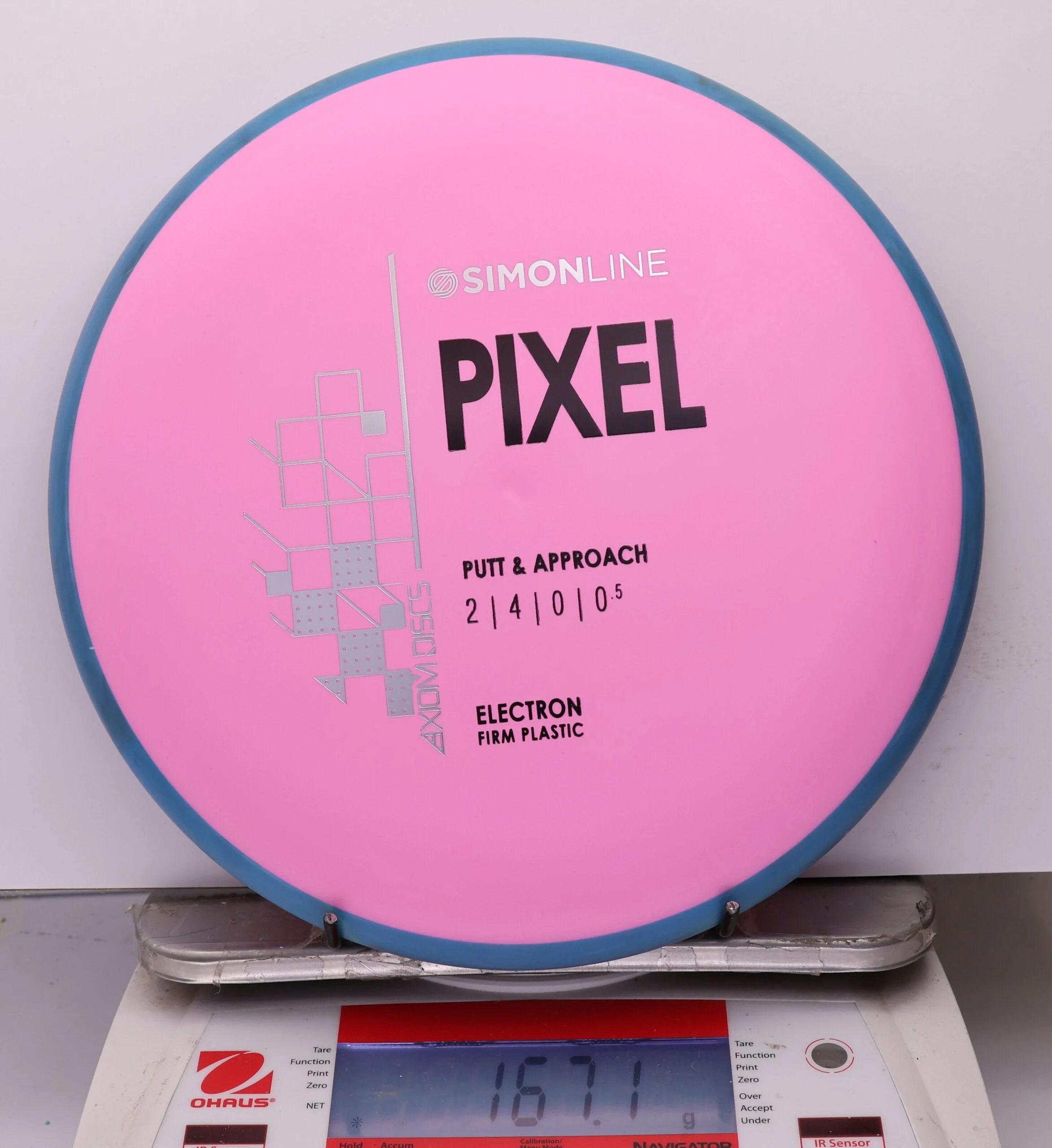 1075939 Simon Line Electron Firm Pixel - #53 Blue-Pink, 167