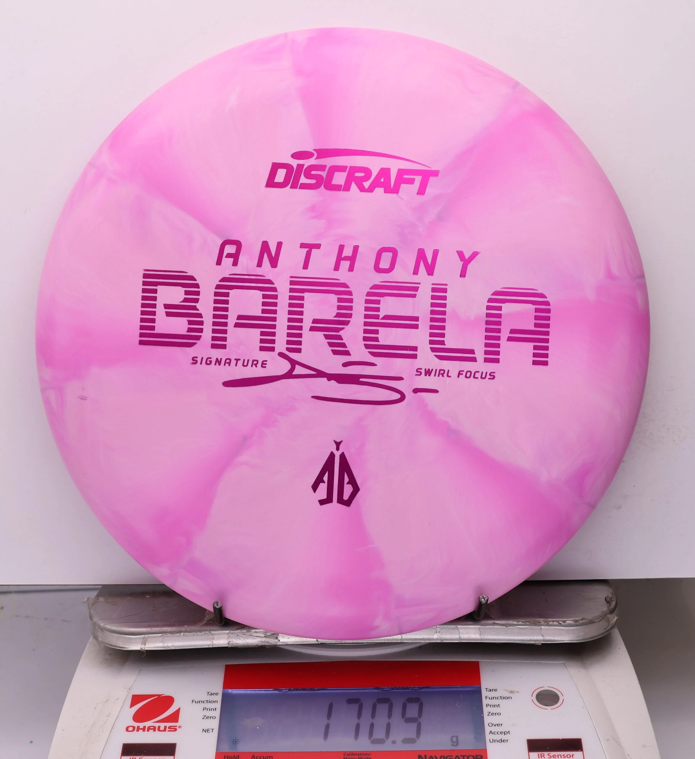 1076150 Crazy Tuff Swirl Focus, Anthony Barela - #95 Pink, 171