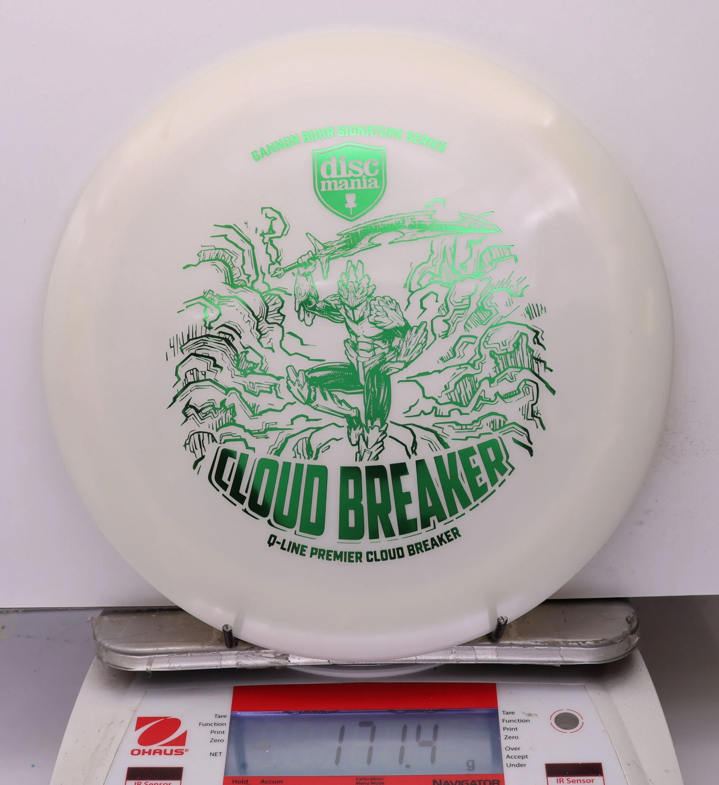 1076306 Q-Line Premier Cloud Breaker - Gannon Buhr 2026 Signature Series - #09 White, 171