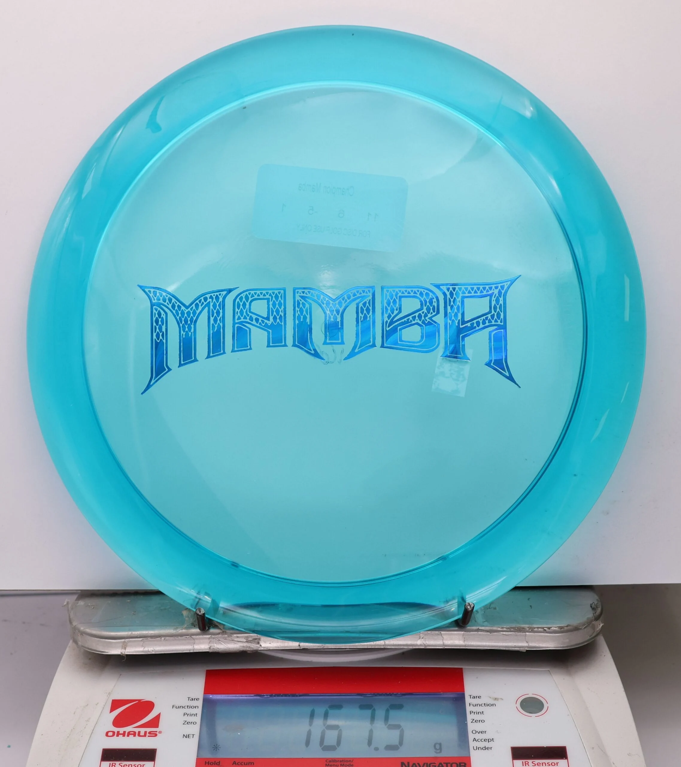 1076608 Super Clear Champion Mamba, Bar Stamp - #01 Blue, 168