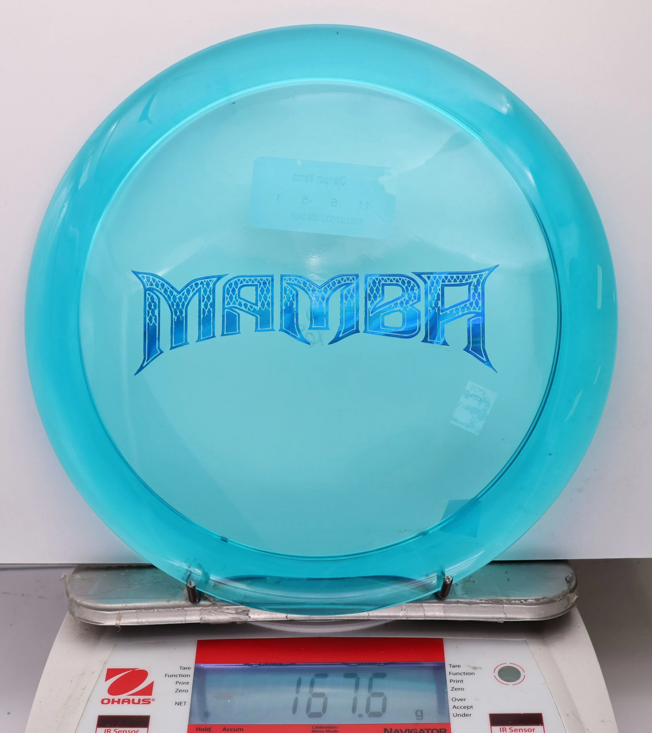 1076637 Super Clear Champion Mamba, Bar Stamp - #03 Blue, 168