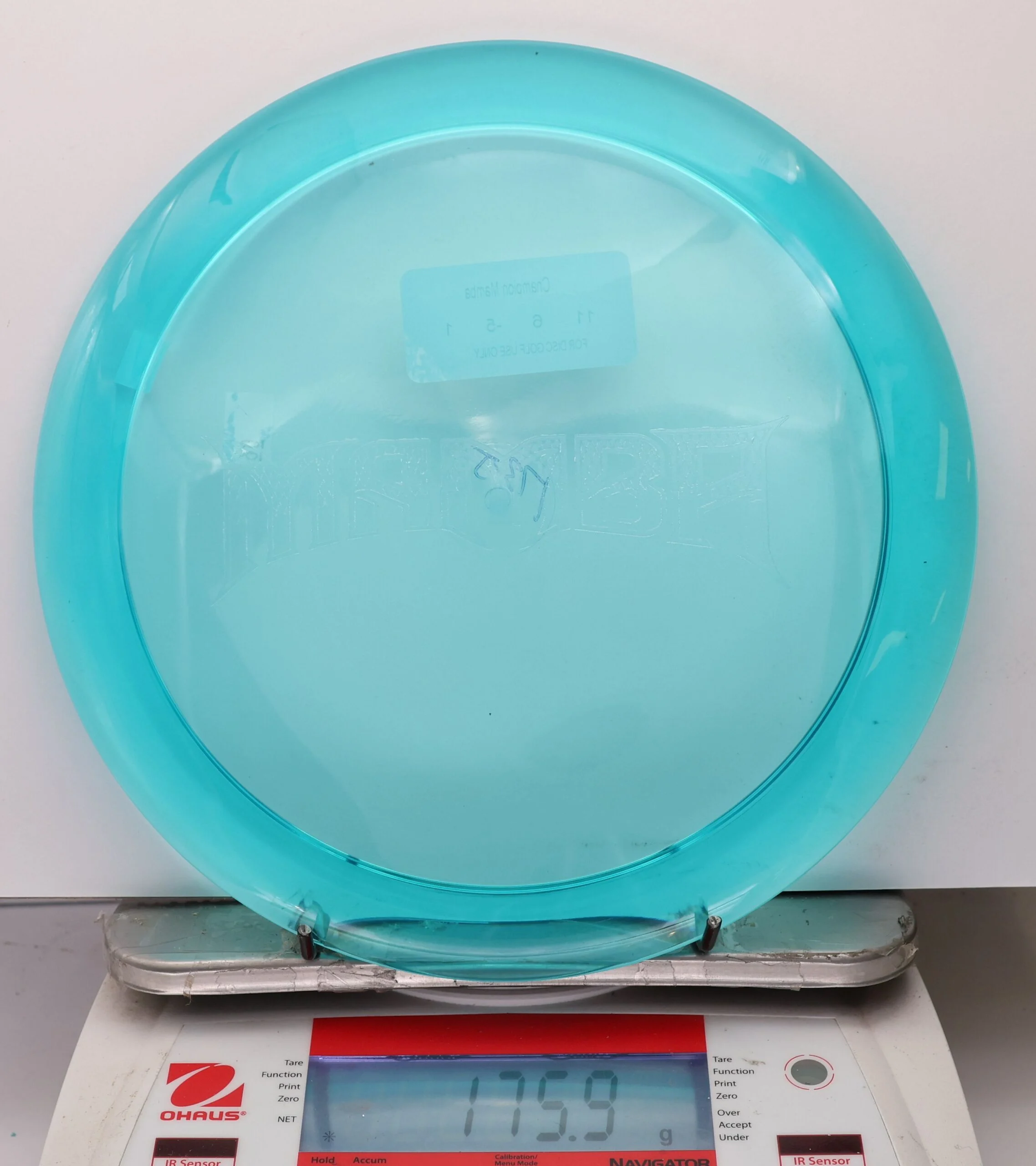 1076640 Super Clear Champion Mamba, Bar Stamp - #06 Blue, 176