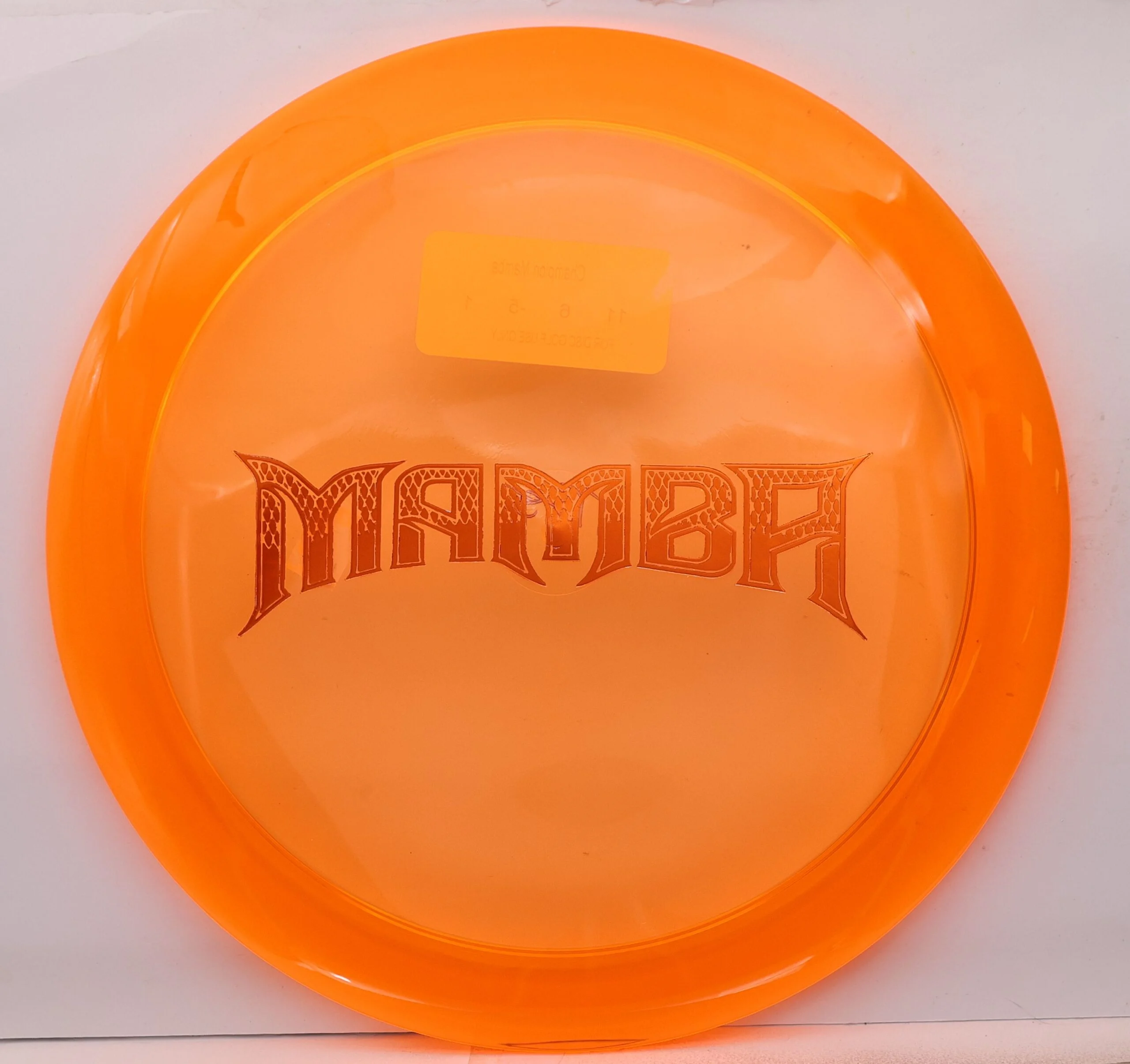 Super Clear Champion Mamba, Bar Stamp - Image 4