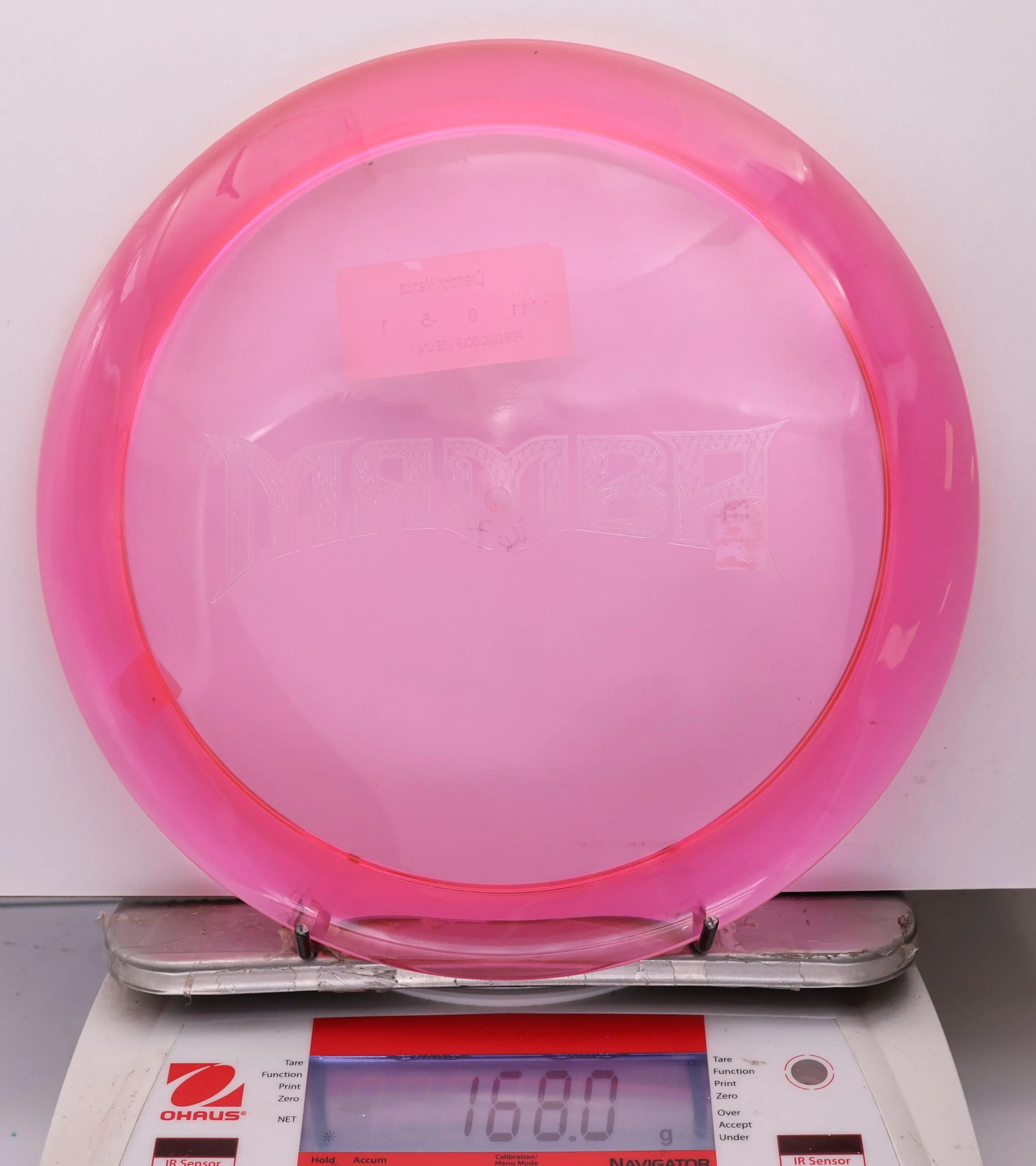 1076693 Super Clear Champion Mamba, Bar Stamp - #13 Pink, 168