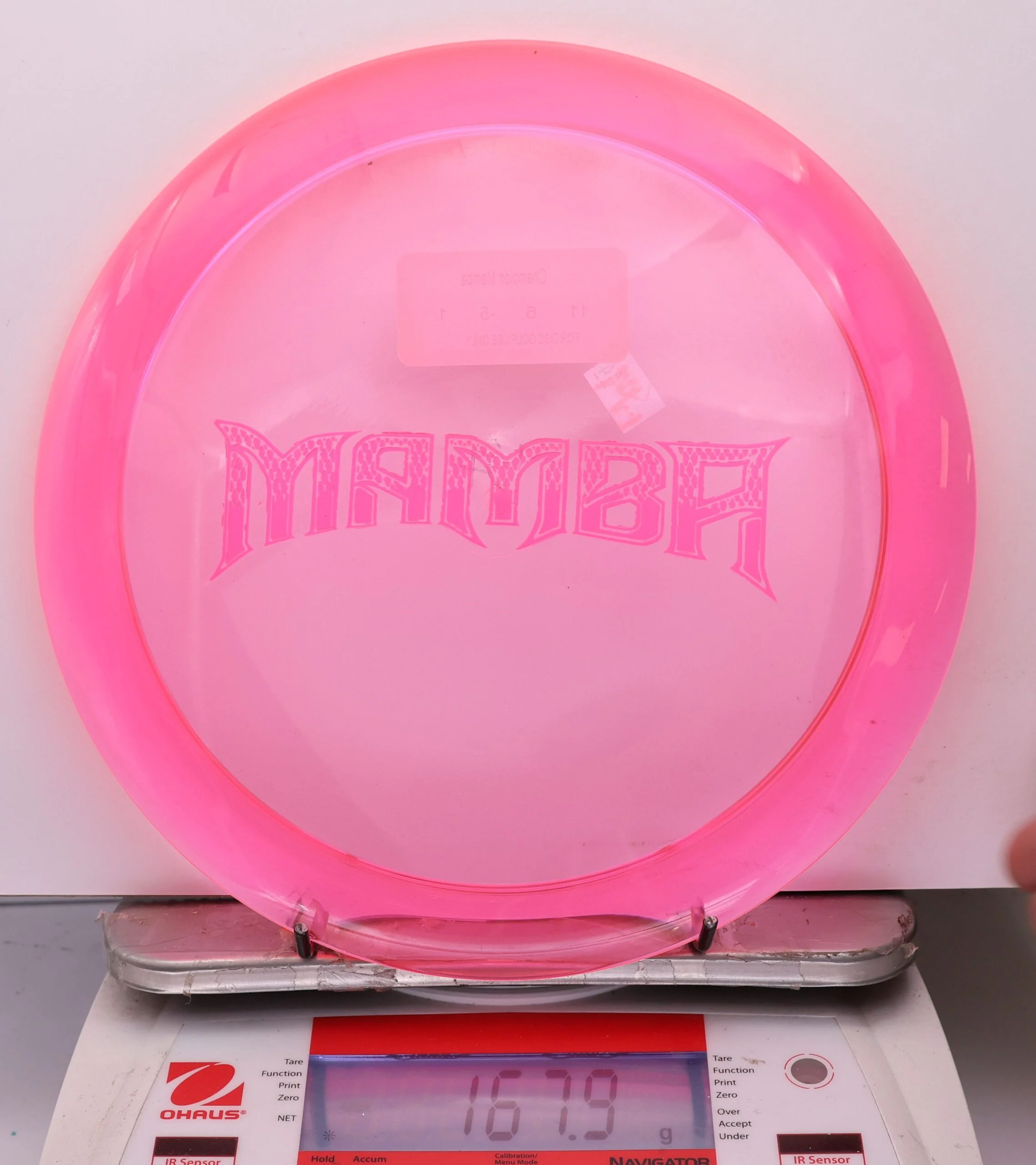 1076694 Super Clear Champion Mamba, Bar Stamp - #14 Pink, 168