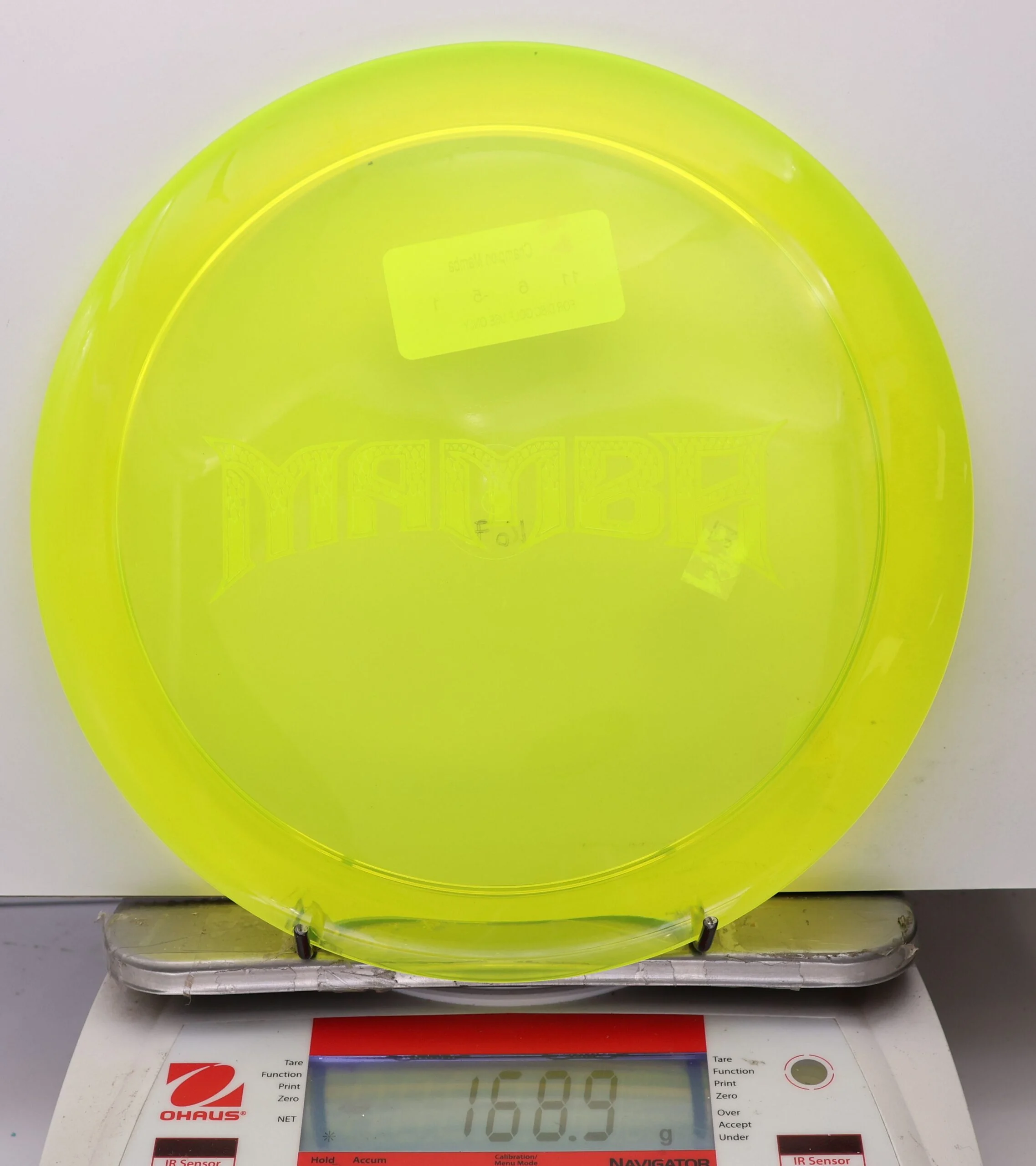 1076724 Super Clear Champion Mamba, Bar Stamp - #21 NYellow, 169