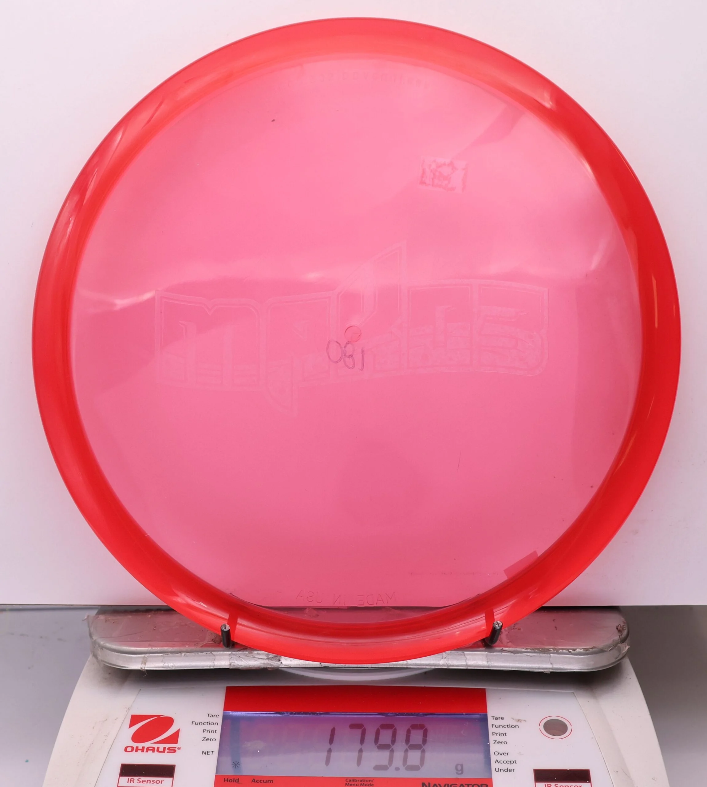 1076886 Super Clear Champion Mako3, Bar Stamp - #01 Red, 180