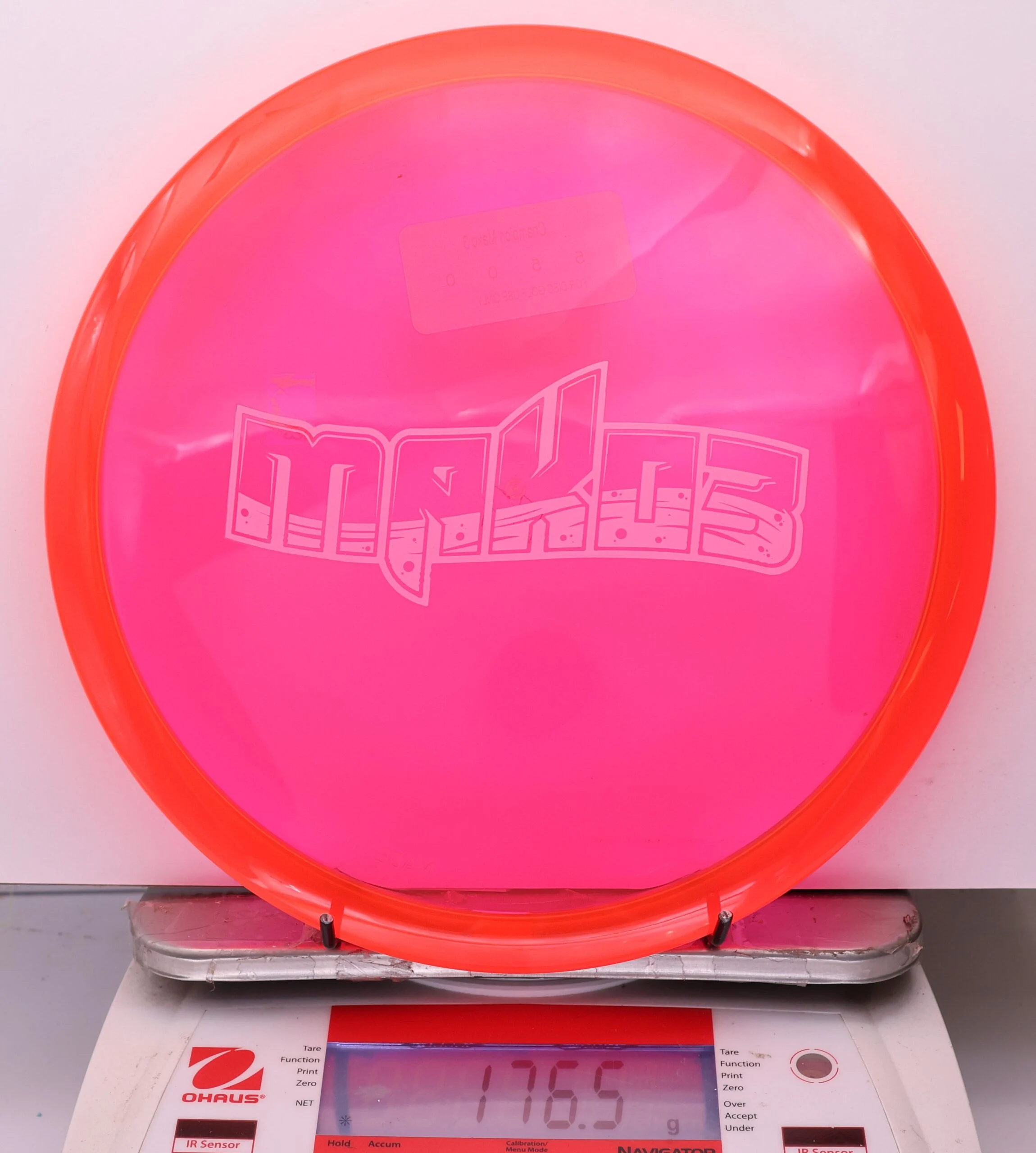 1076911 Super Clear Champion Mako3, Bar Stamp - #03 Red, 177