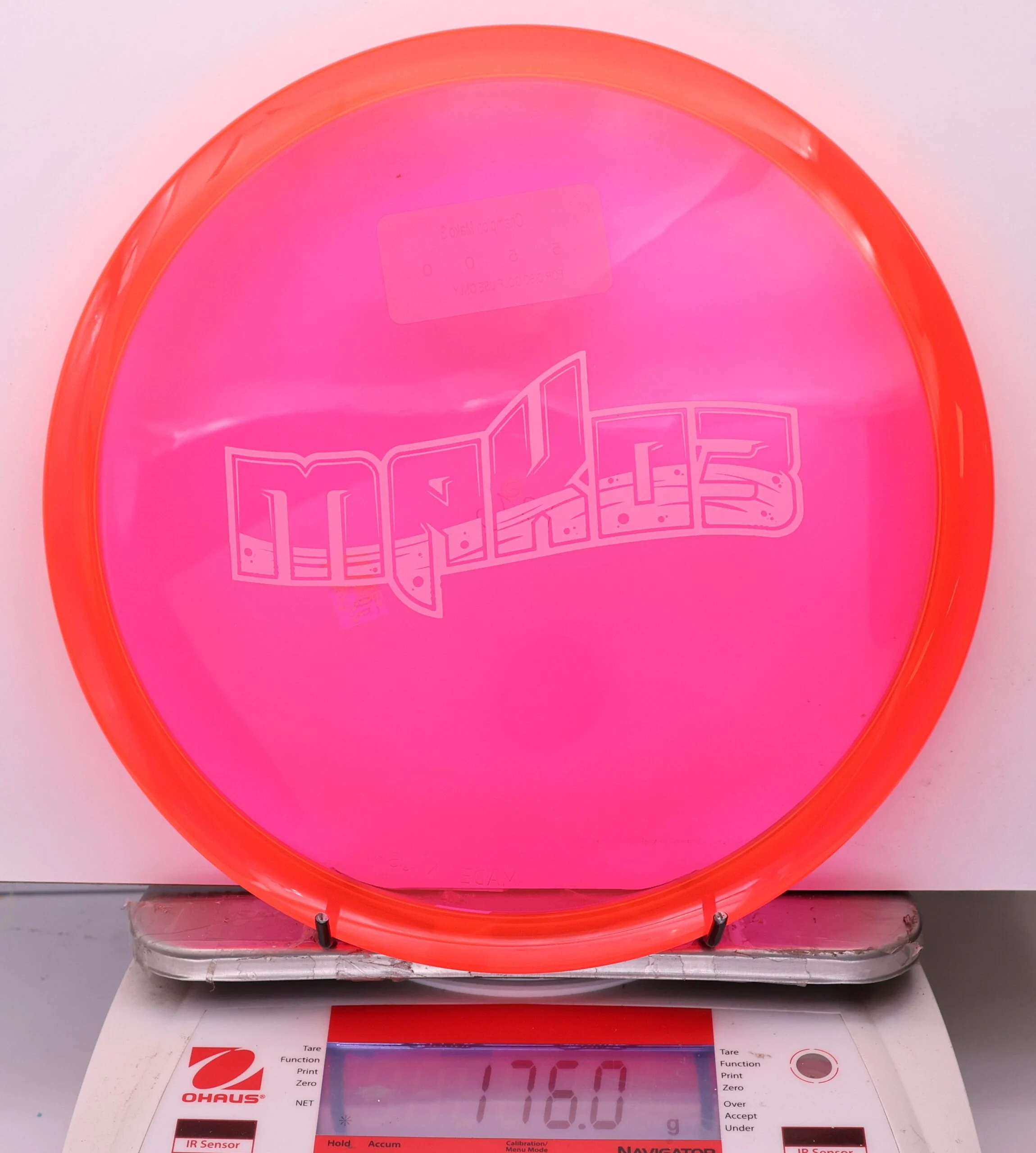 1076912 Super Clear Champion Mako3, Bar Stamp - #04 Red, 176