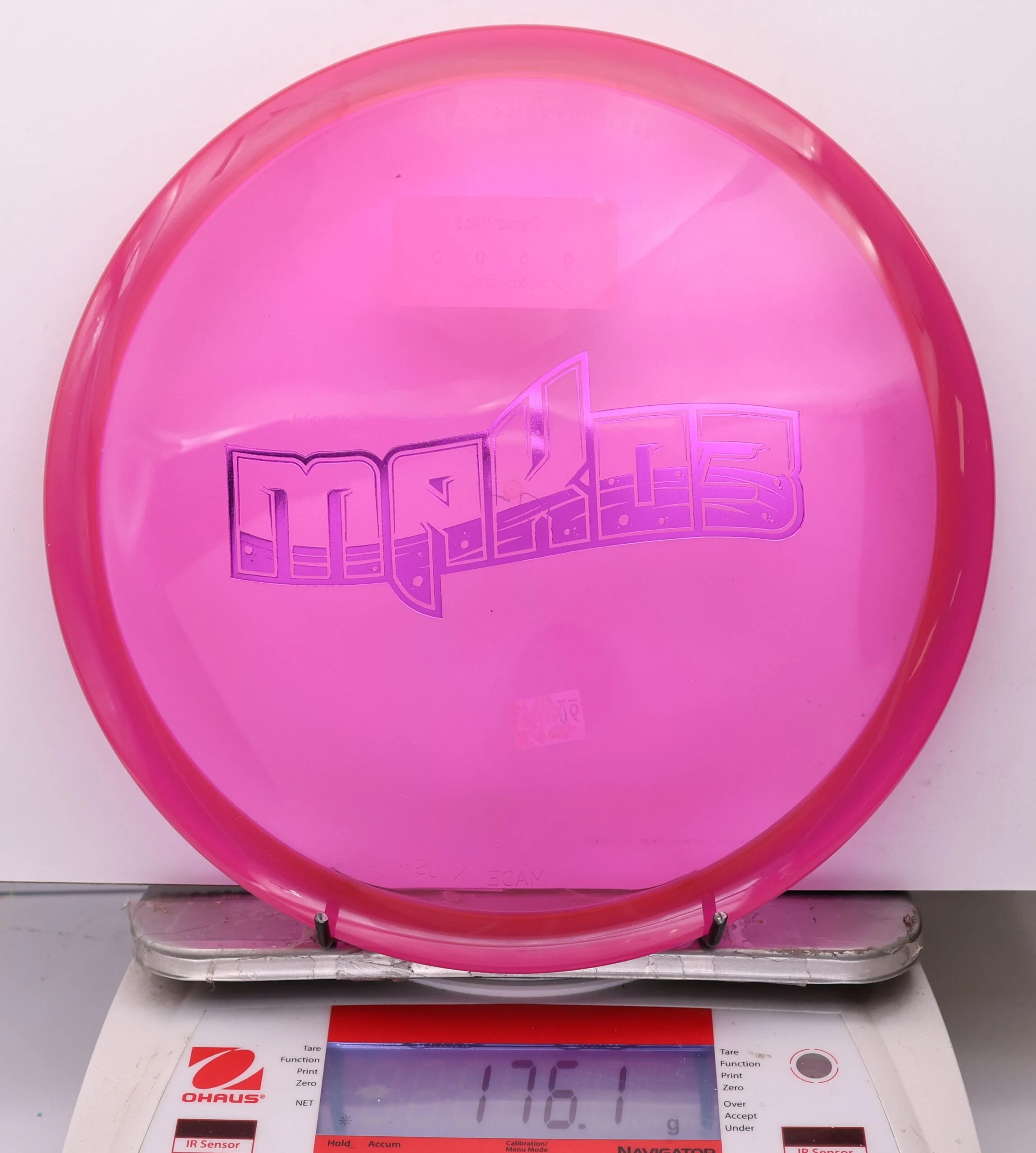 1076914 Super Clear Champion Mako3, Bar Stamp - #06 Red, 176