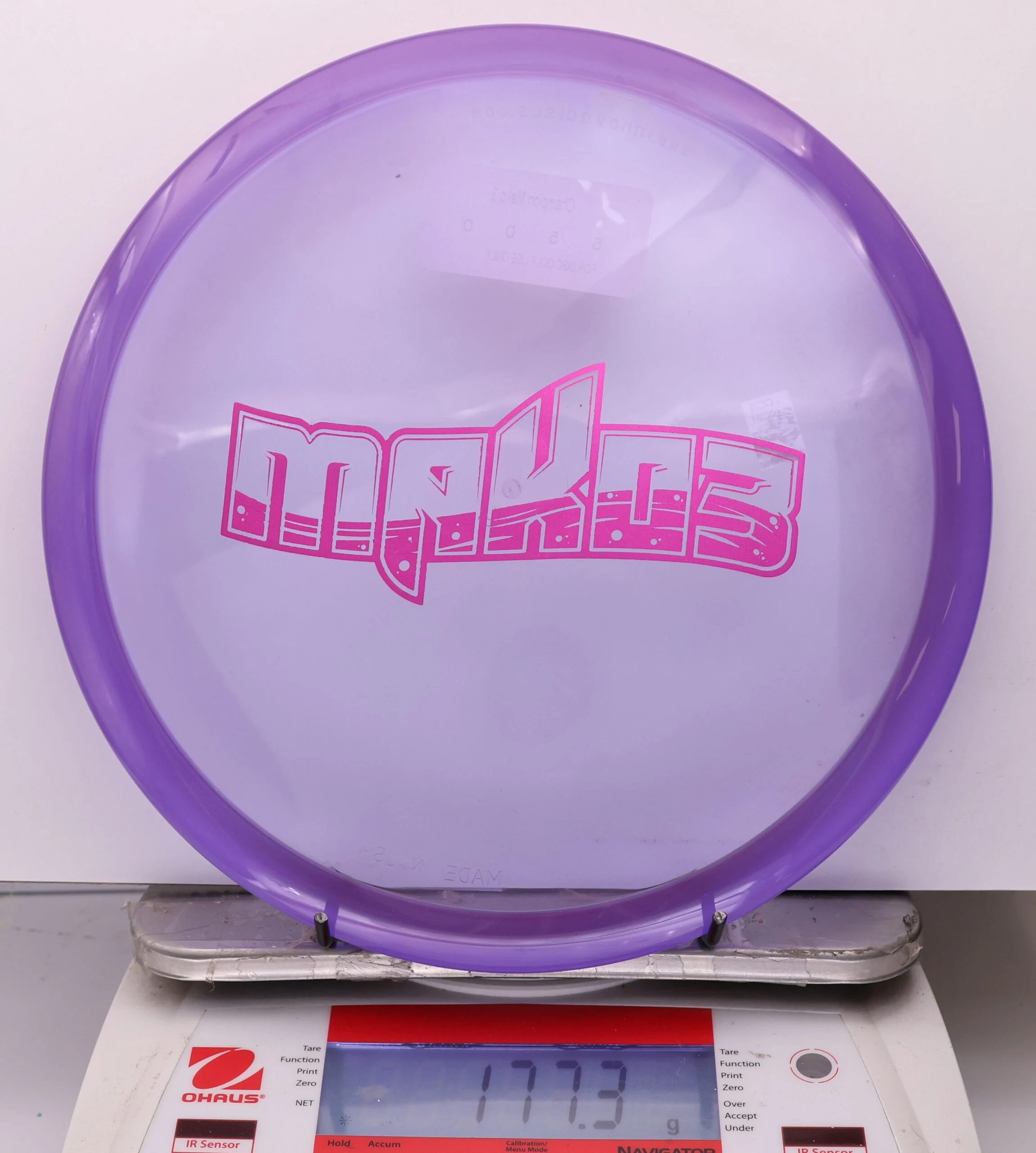 1076935 Super Clear Champion Mako3, Bar Stamp - #08 Purple, 177
