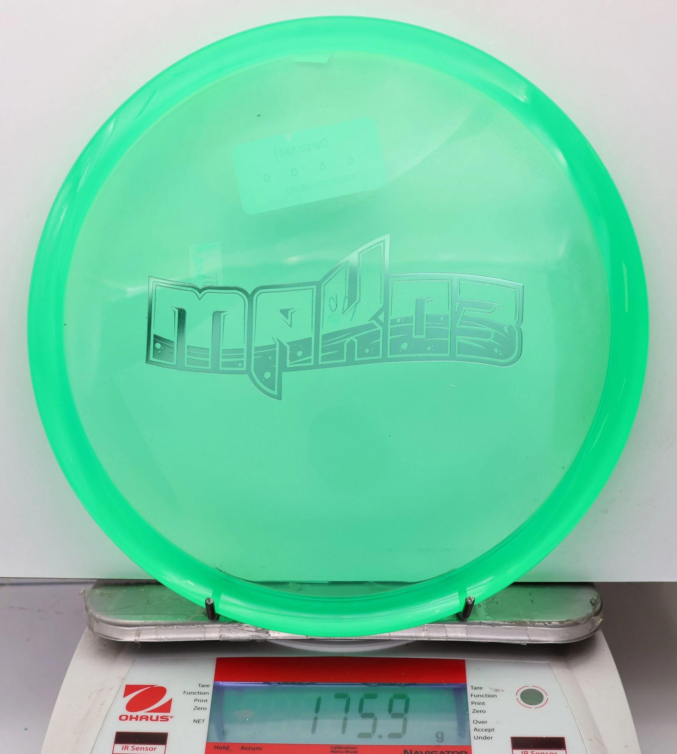 1076937 Super Clear Champion Mako3, Bar Stamp - #10 Green, 176
