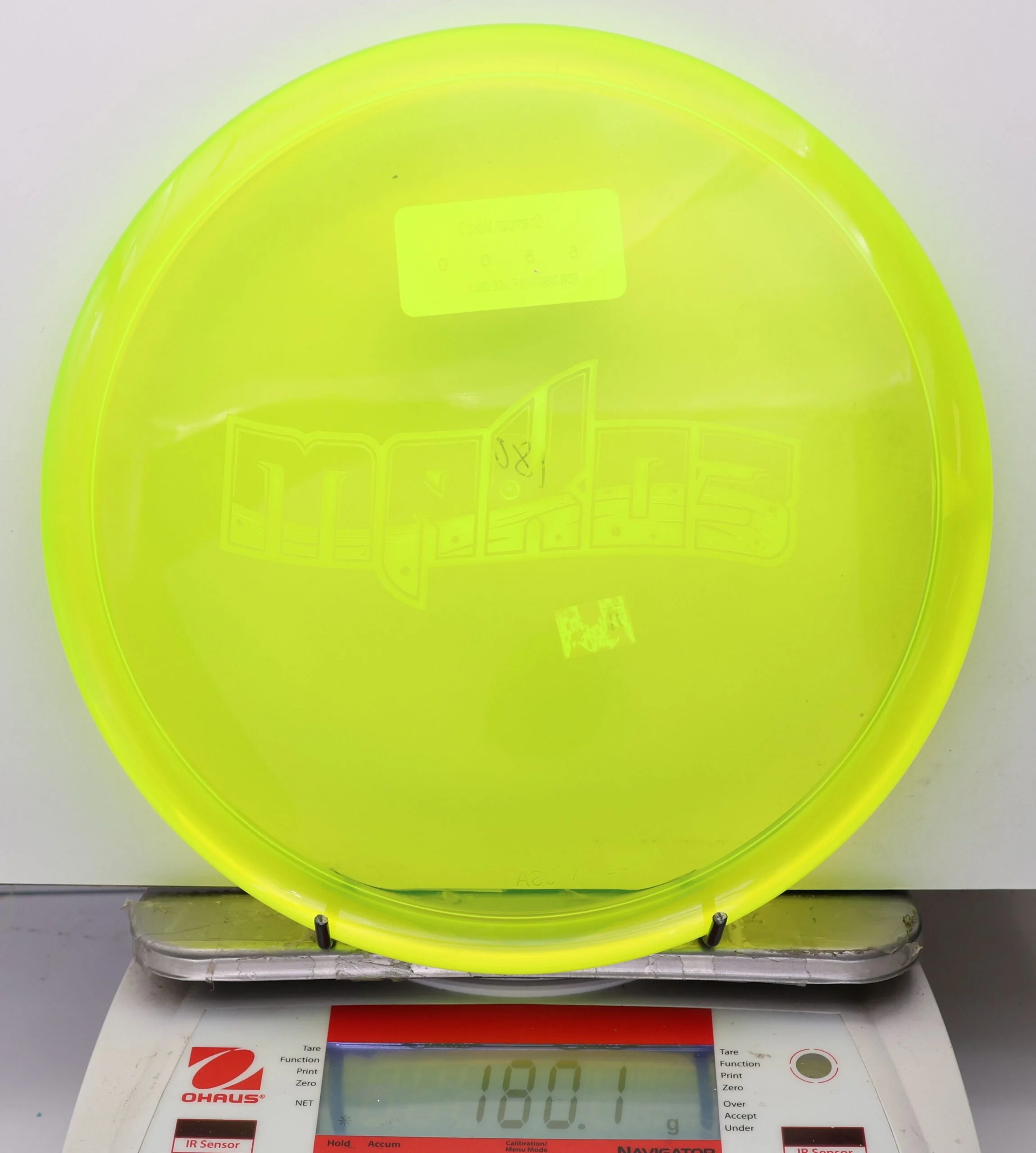 1076960 Super Clear Champion Mako3, Bar Stamp - #14 NYellow, 180