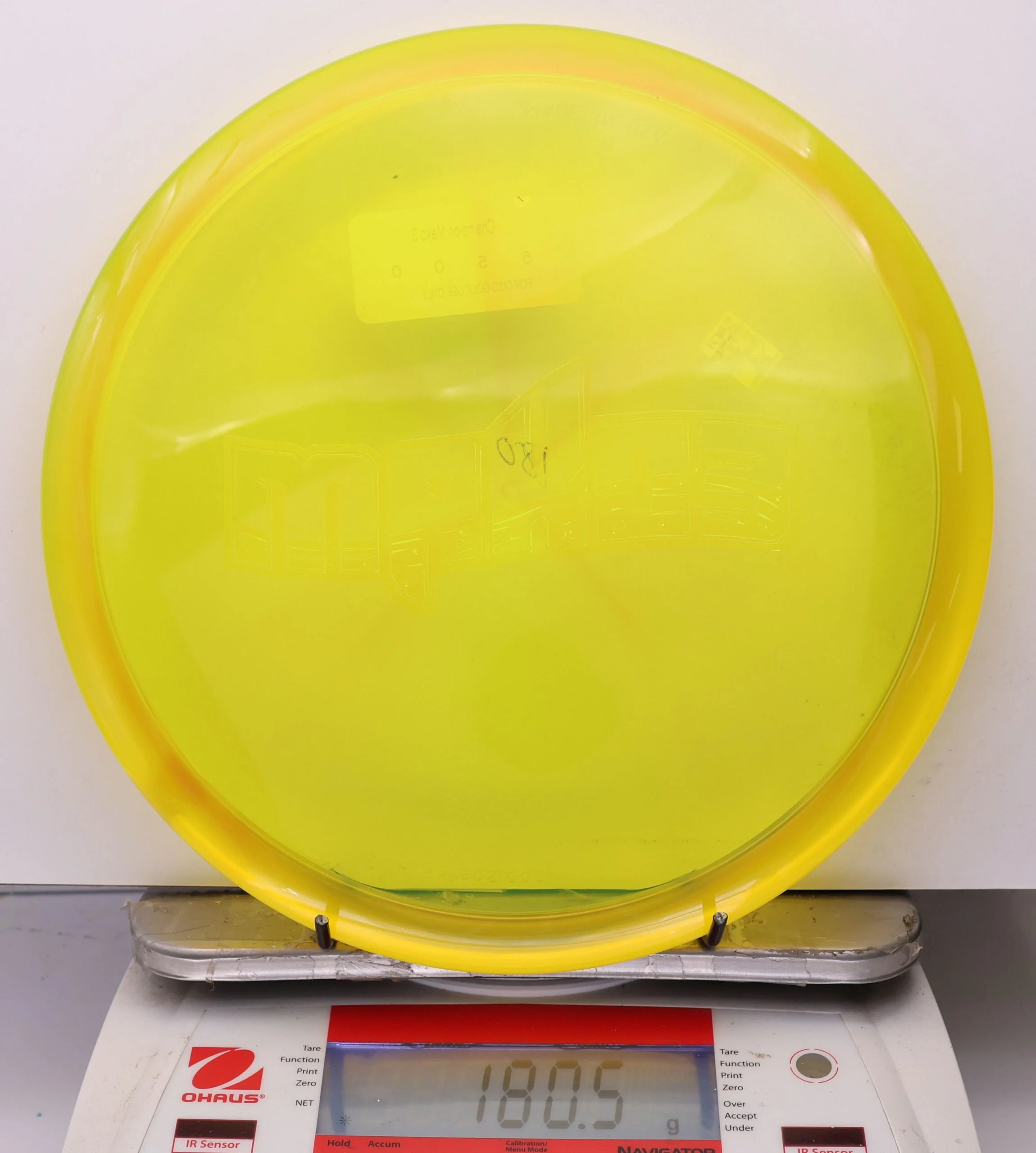 1076961 Super Clear Champion Mako3, Bar Stamp - #15 Yellow, 181