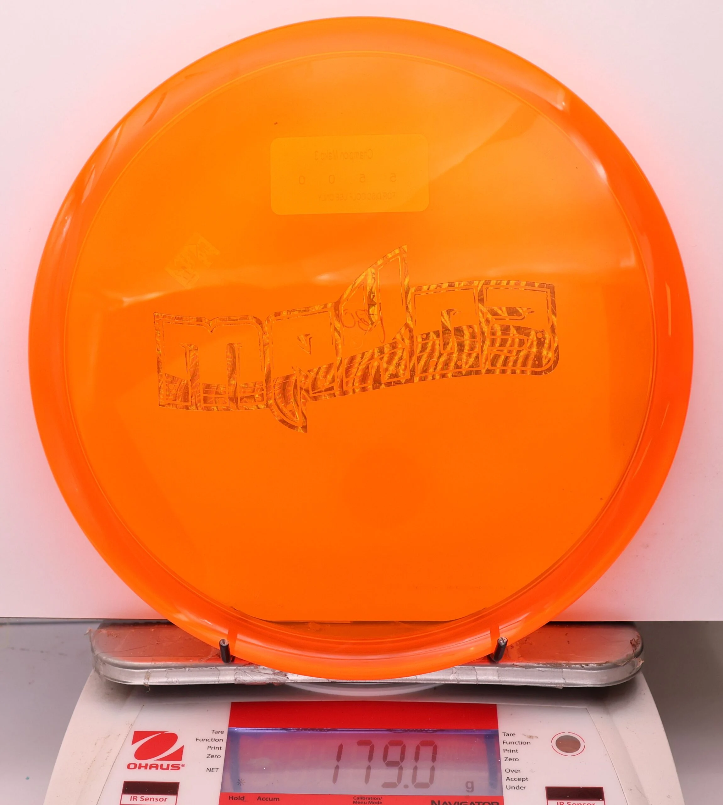 1076982 Super Clear Champion Mako3, Bar Stamp - #17 Orange, 179