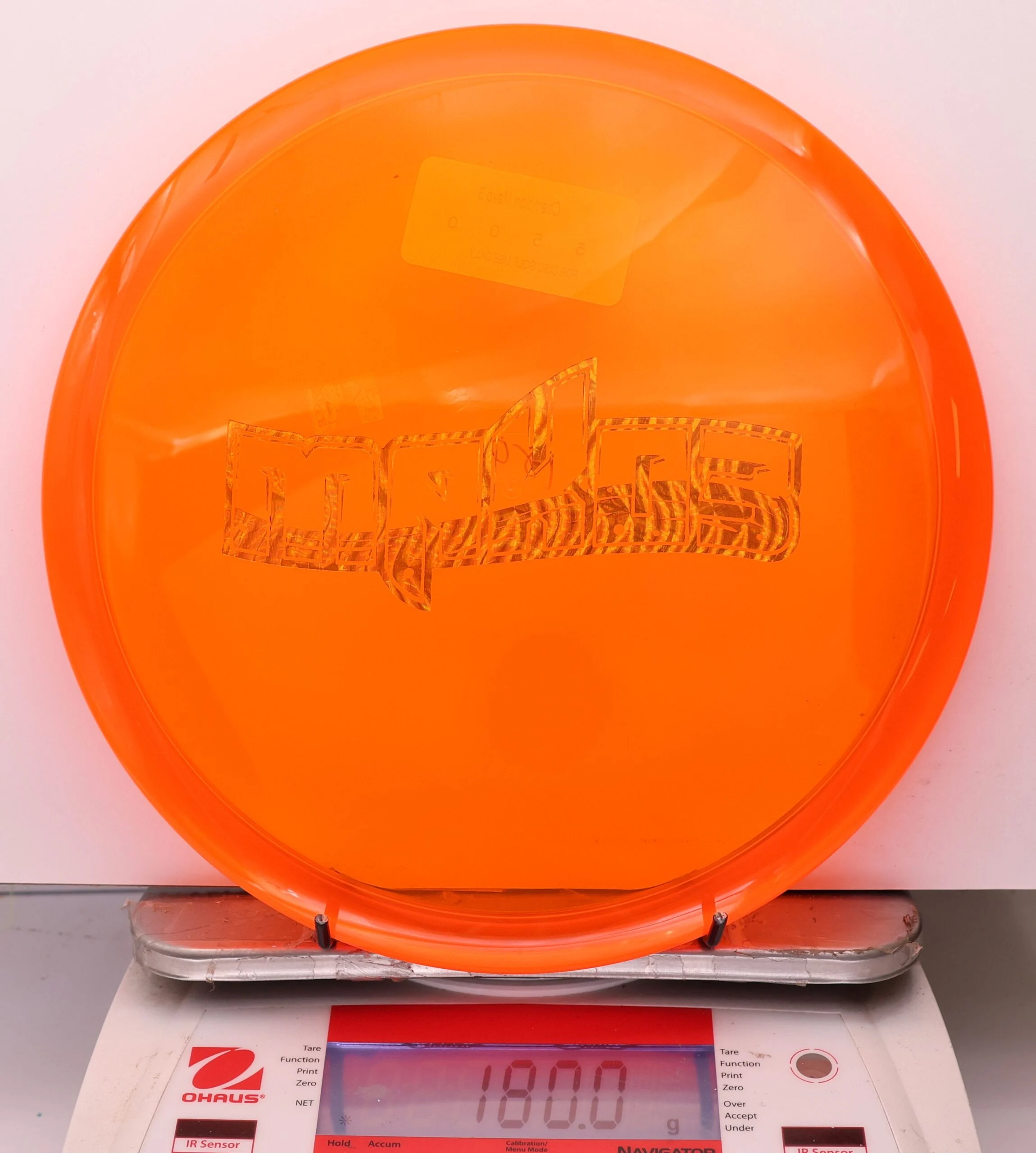 1076983 Super Clear Champion Mako3, Bar Stamp - #18 Orange, 180