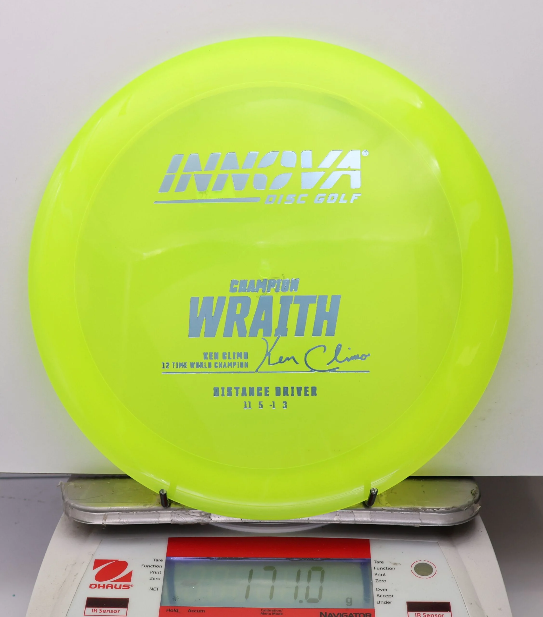 1077136 Champion Wraith, Ken Climo 12X - #39 NYellow, 171