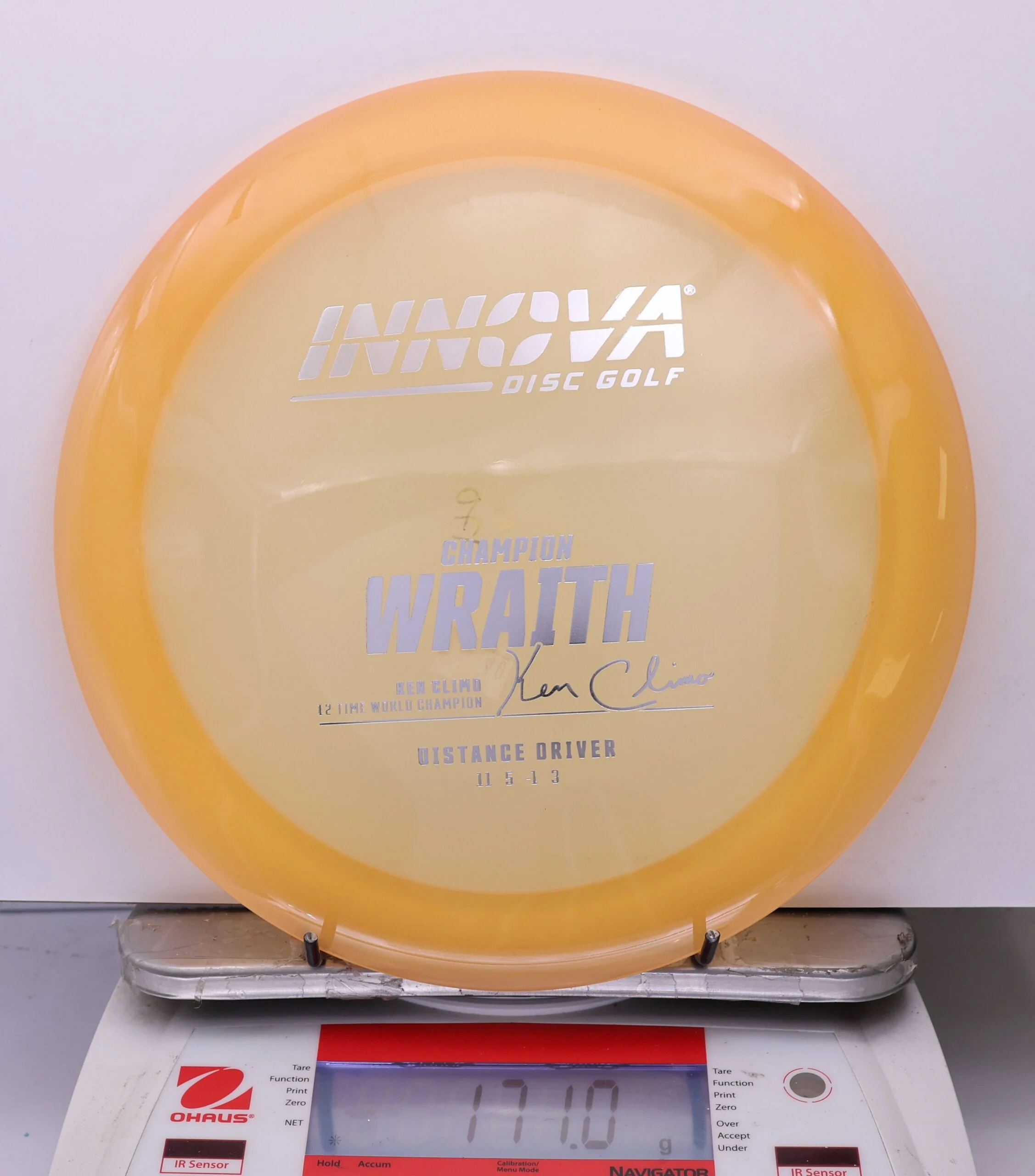 1077137 Champion Wraith, Ken Climo 12X - #40 LtOrange, 171