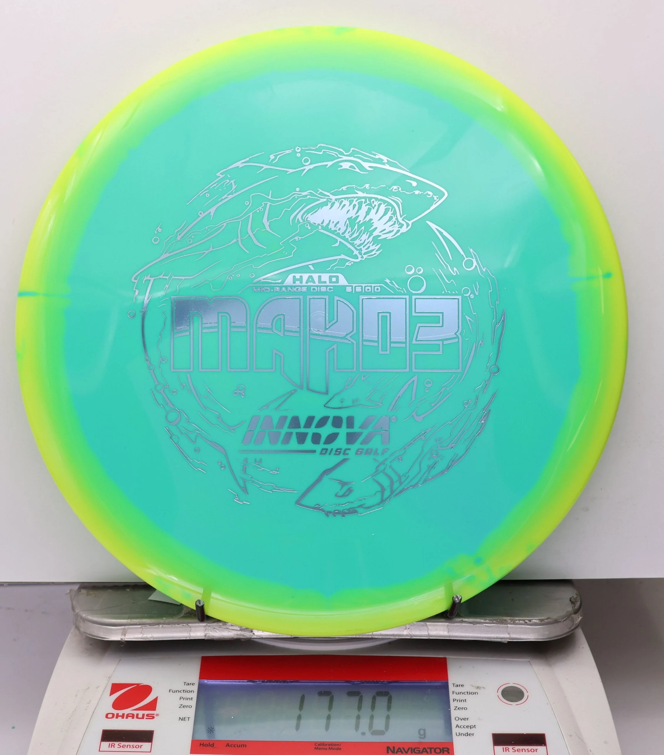 1077595 Halo Star Mako3 - #43 NYellow-Aqua, 177