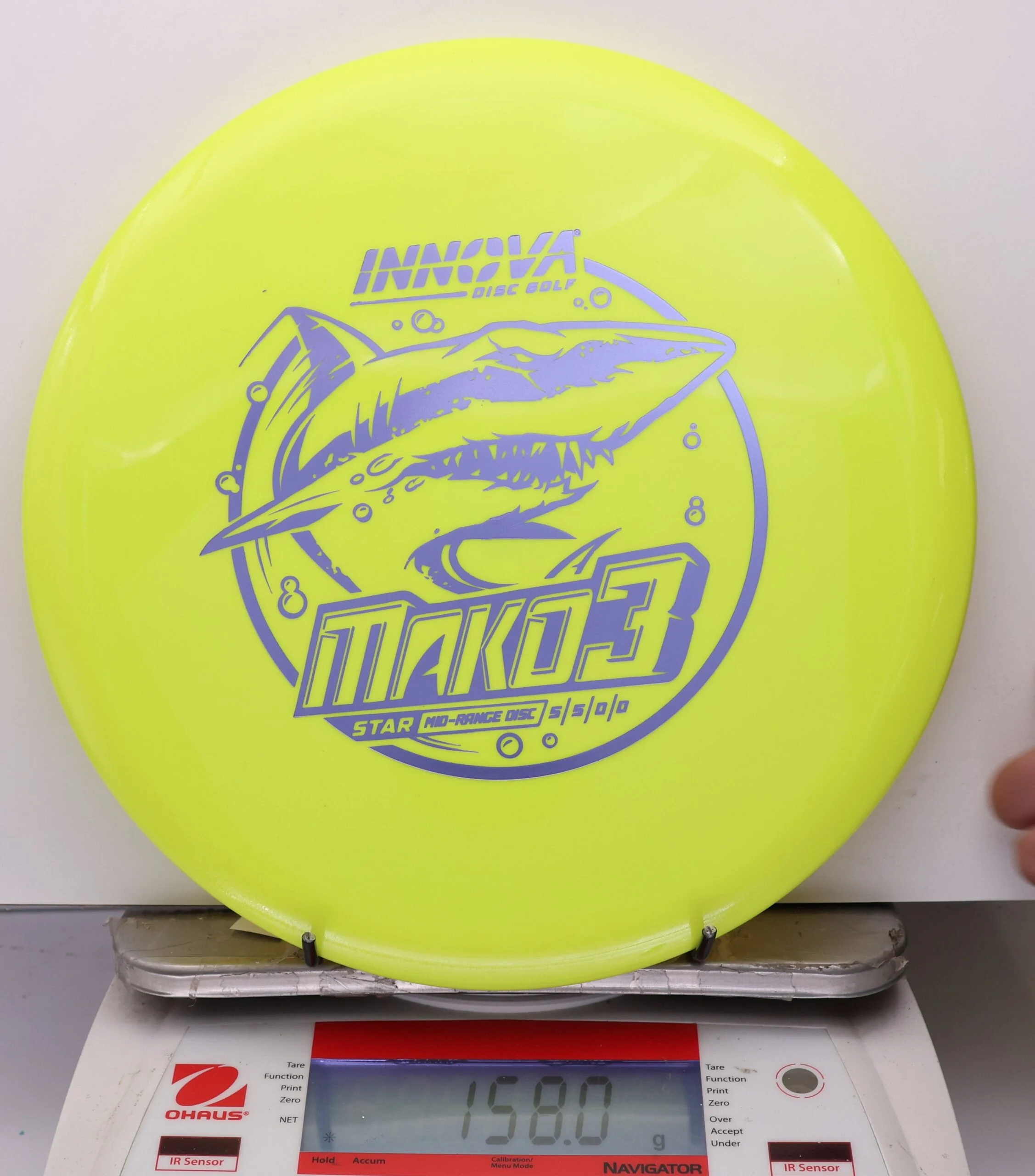 1077638 Star Mako3 - #42 Yellow, 158