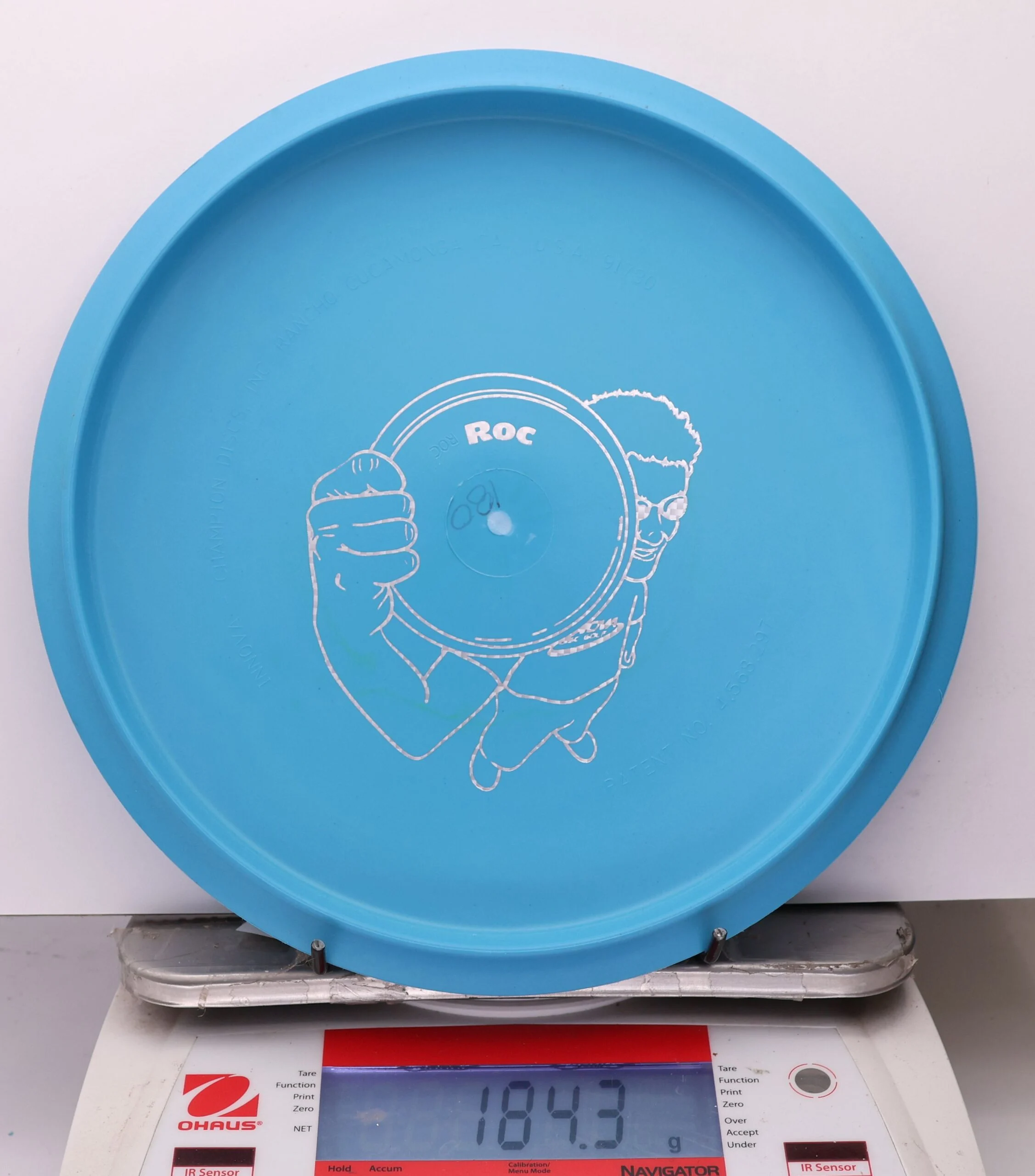 1078511 DX Roc, Bottom Stamp - #44 Blue, 174