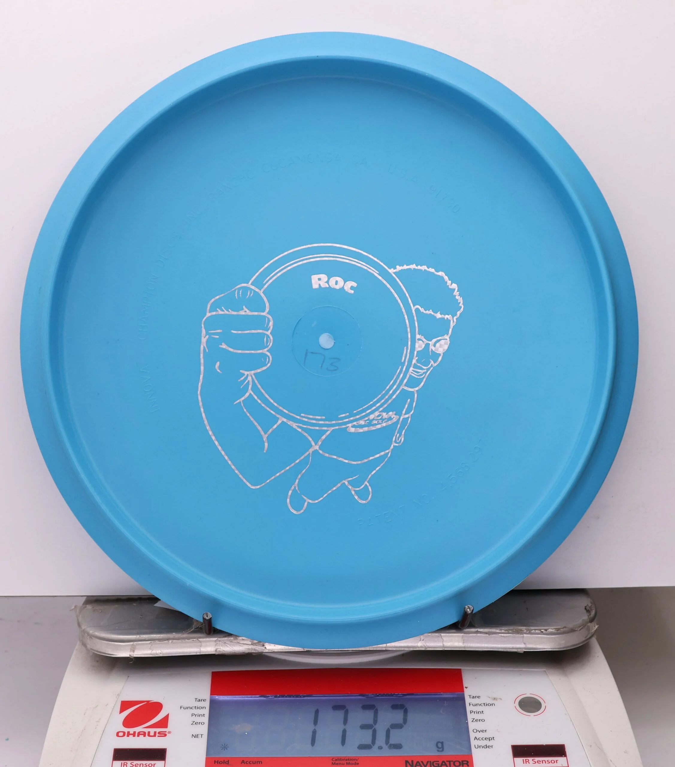 1078512 DX Roc, Bottom Stamp - #45 Blue, 173
