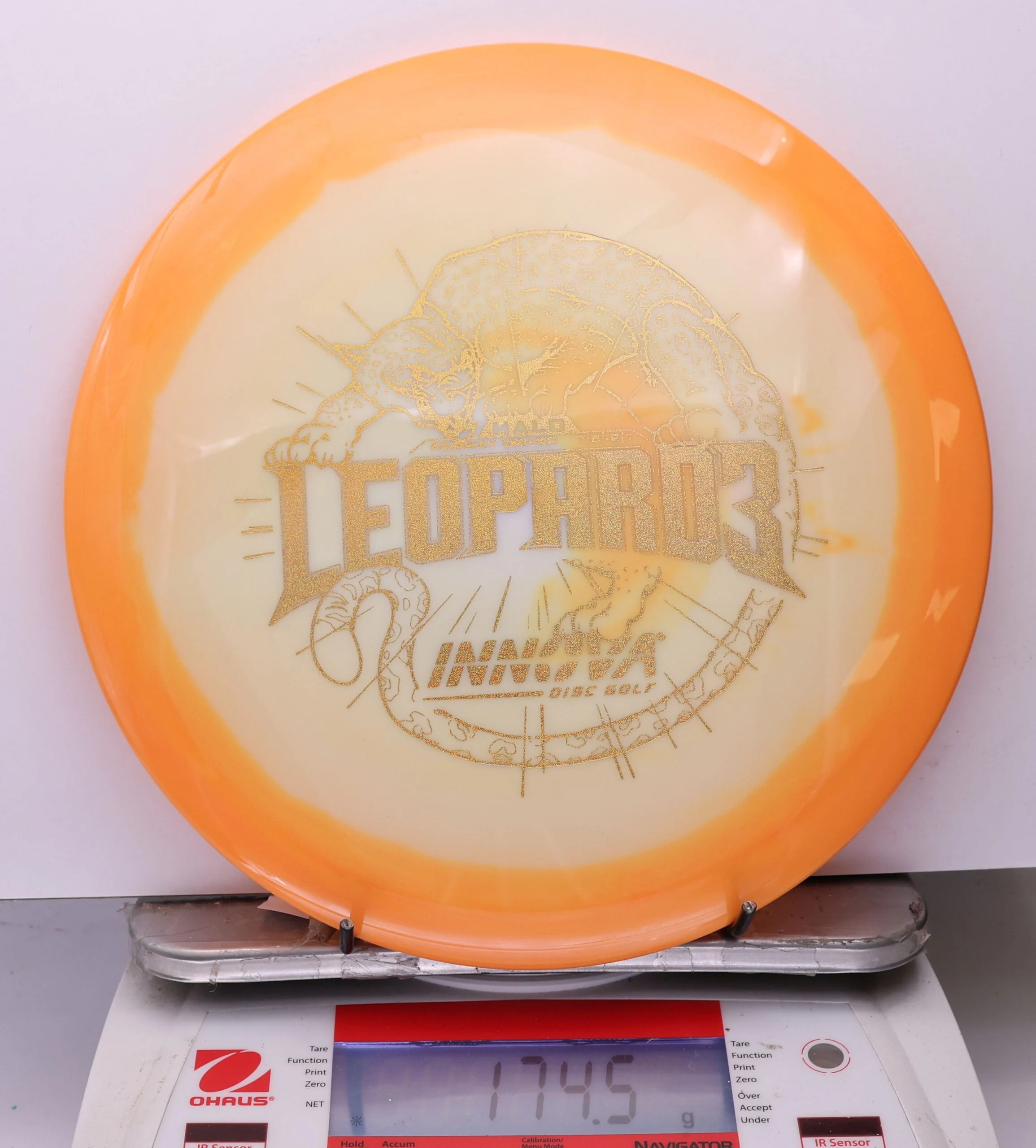 1078797 Halo Star Leopard3 - #68 Orange-White, 175