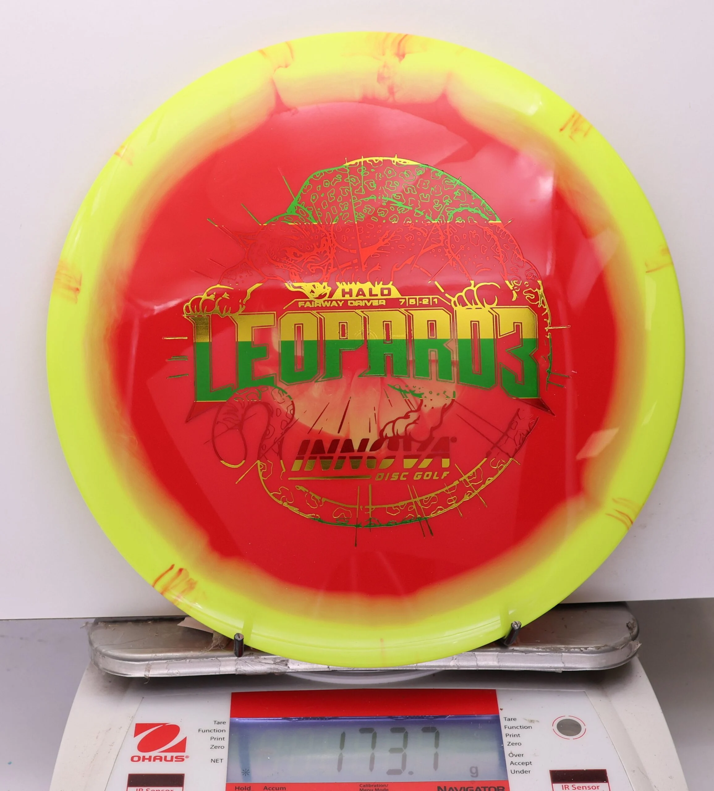 1078799 Halo Star Leopard3 - #70 Yellow-Red, 174