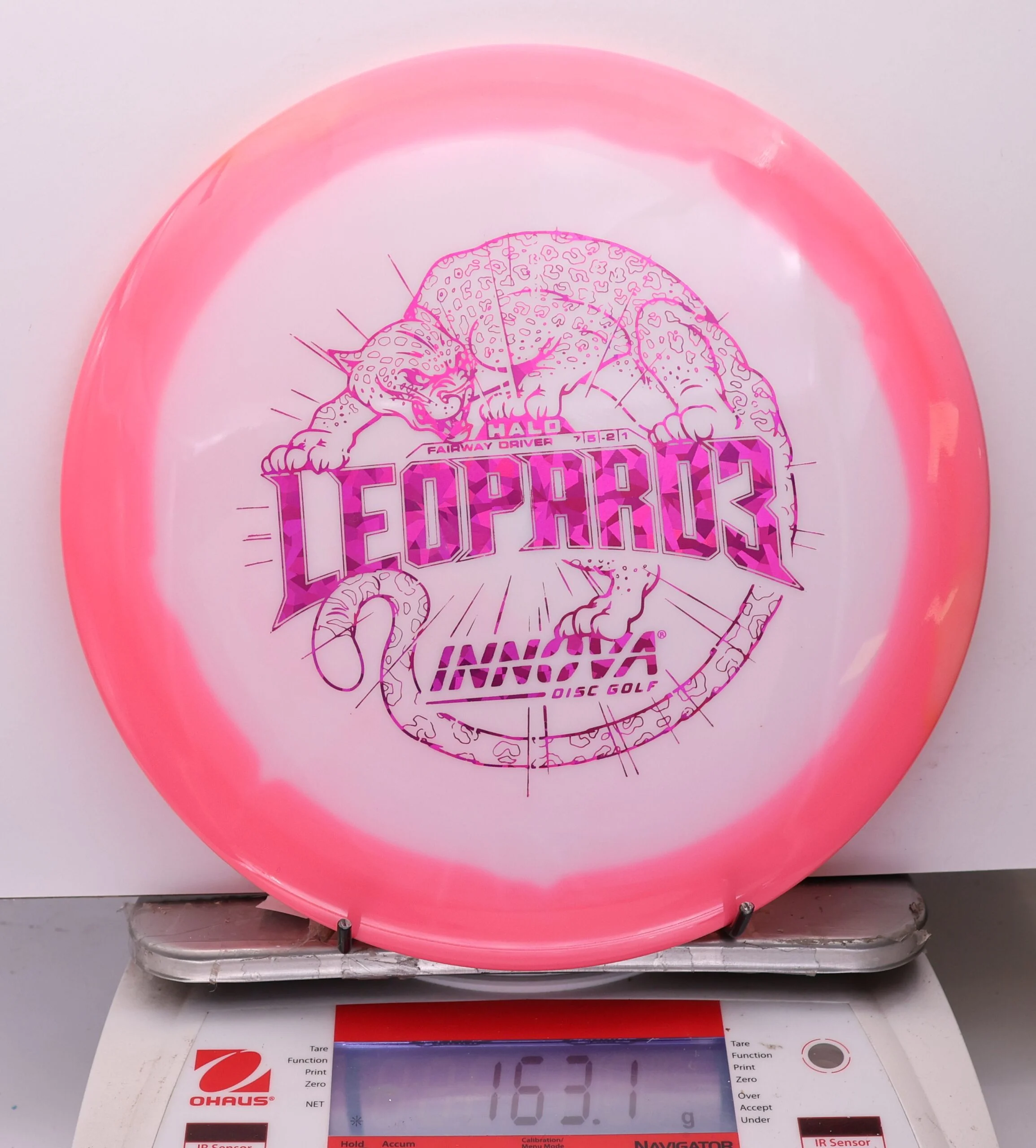 1078801 Halo Star Leopard3 - #72 Pink-White, 163