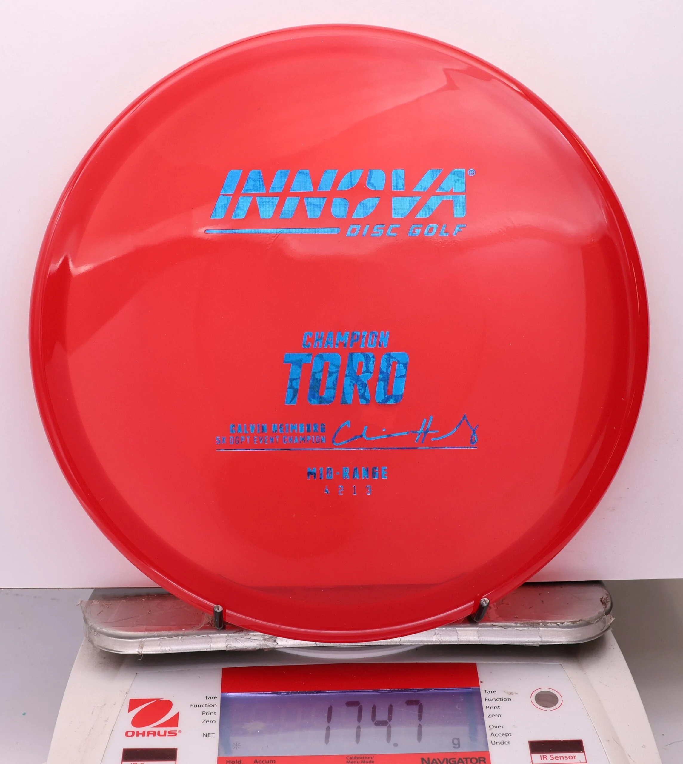 1079422 Champion Toro, Calvin Heimburg - #71 Red, 175