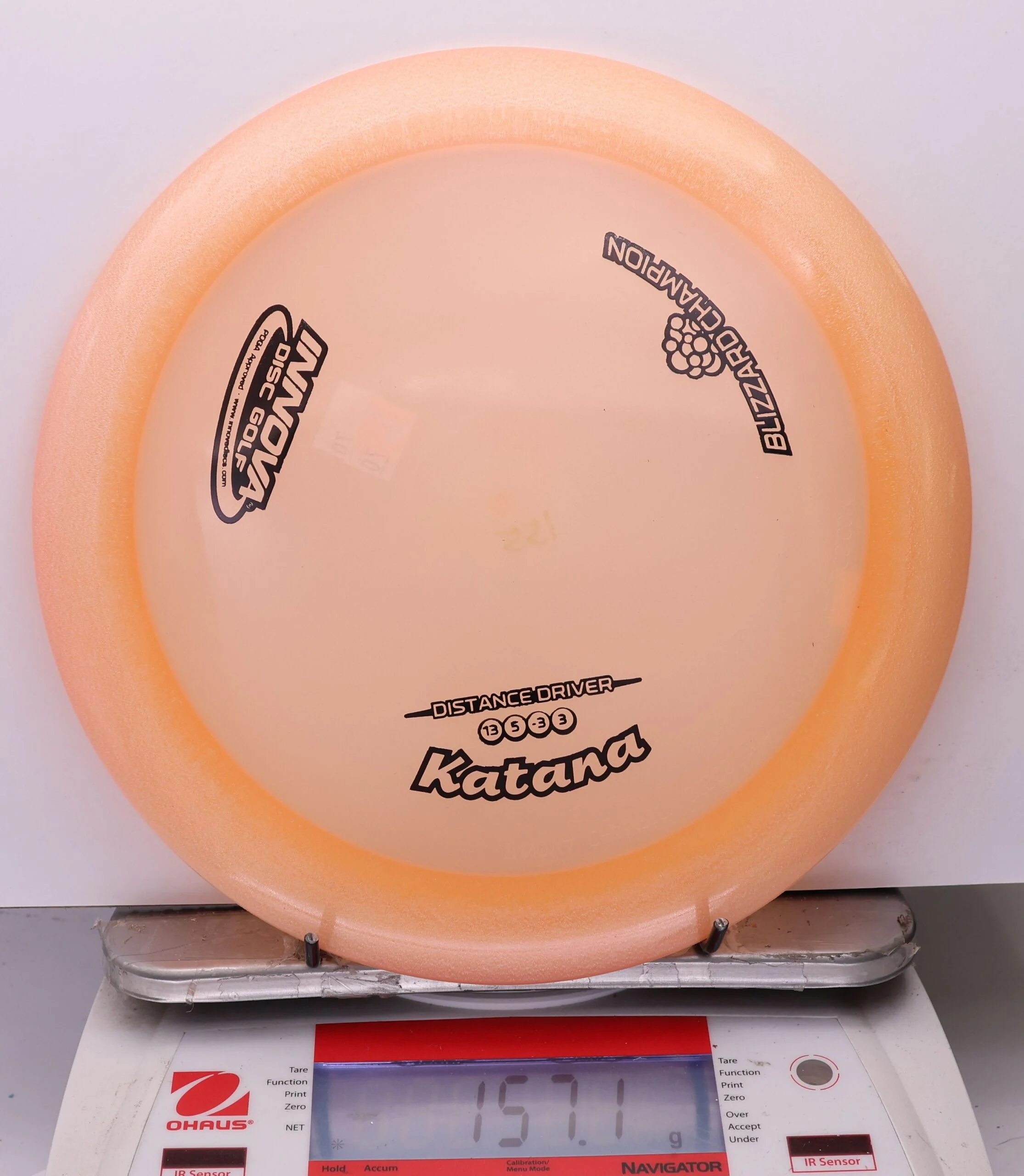 1079899 Blizzard Katana - #70 LtOrange, 157