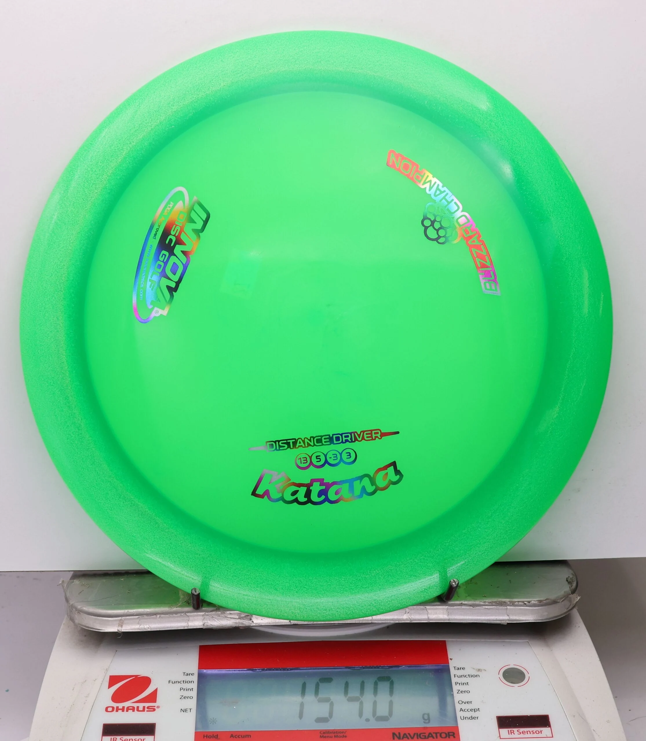 1079901 Blizzard Katana - #72 Green, 154
