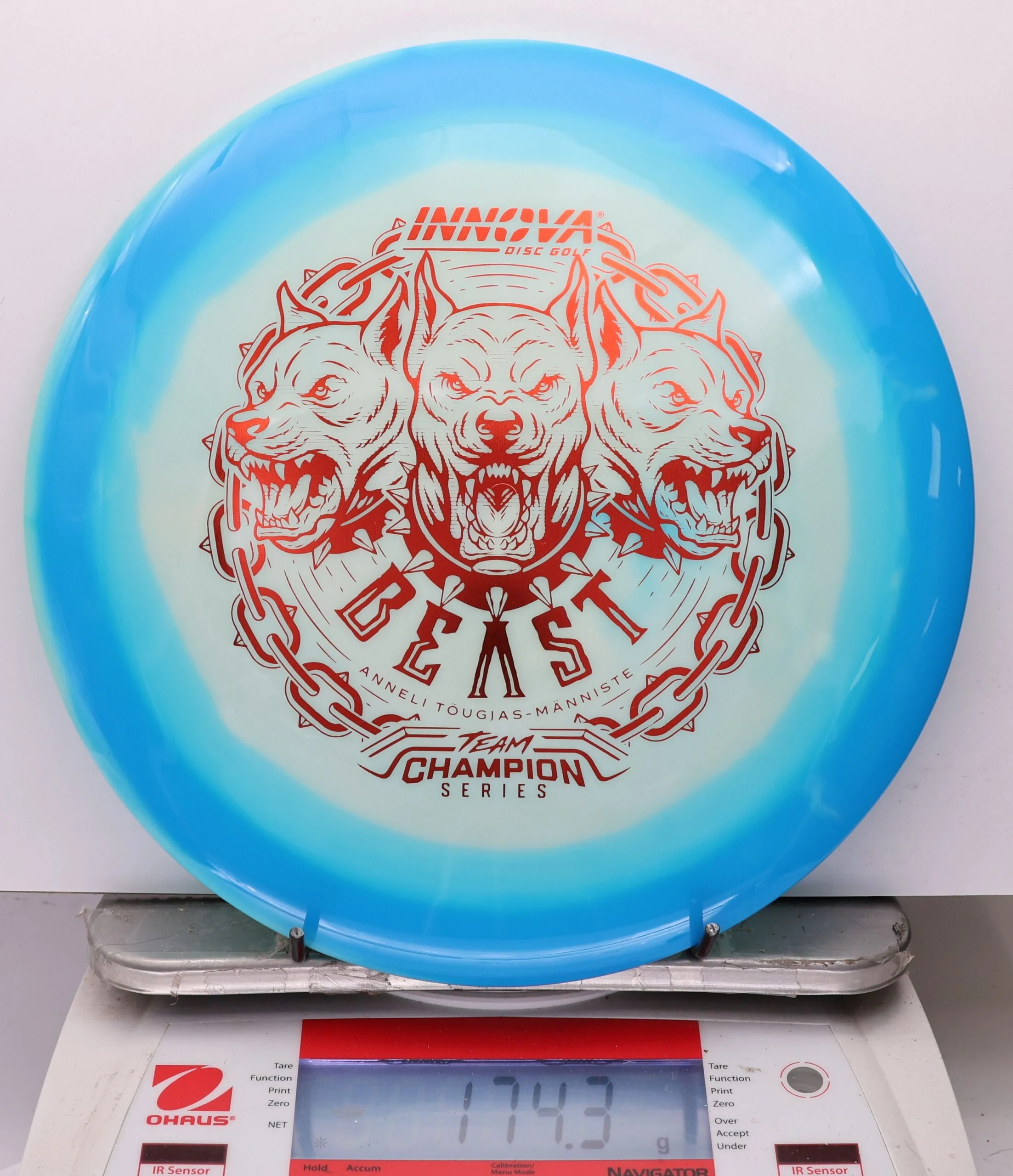 1080777 Proto Glow Halo Star Beast, Anelli Tougjas-Manniste 2026 Tour Series - #200 Blue-White, 174