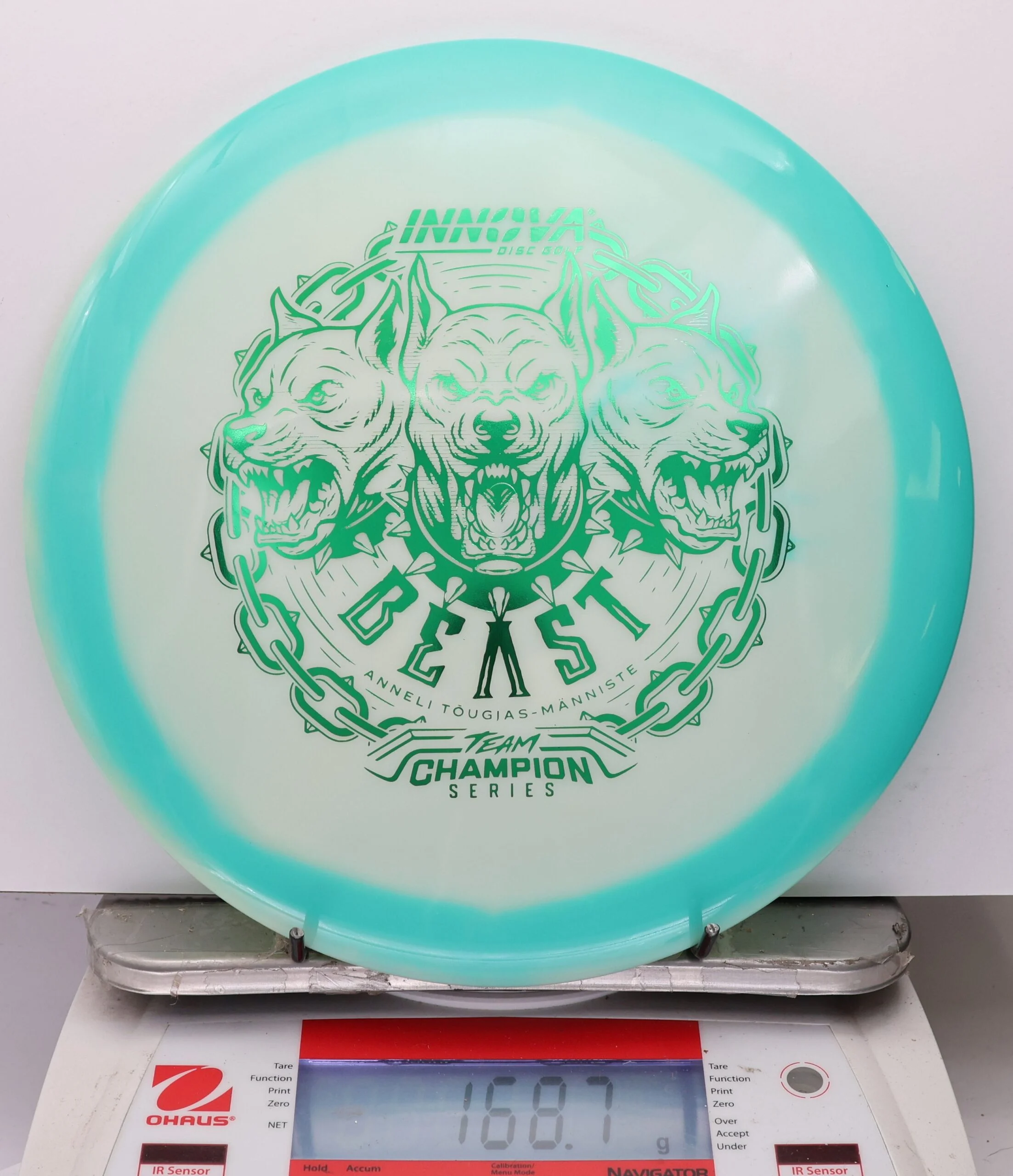1080785 Proto Glow Halo Star Beast, Anelli Tougjas-Manniste 2026 Tour Series - #205 Aqua-White, 169