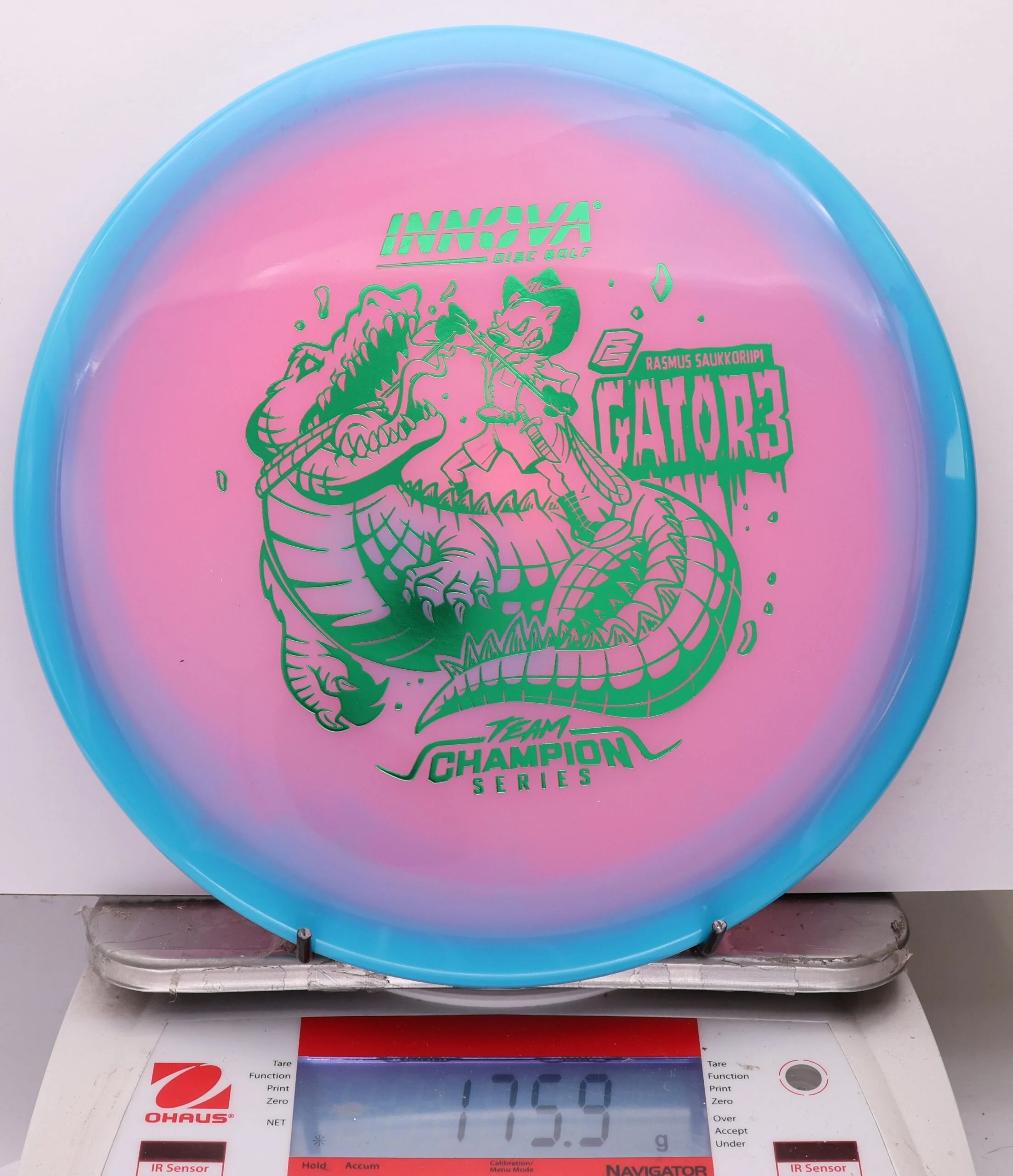 1080827 Halo Champion Gator3, Rasmus Saukkoriipi 2026 Tour Series - #207 Blue-Pink, 176