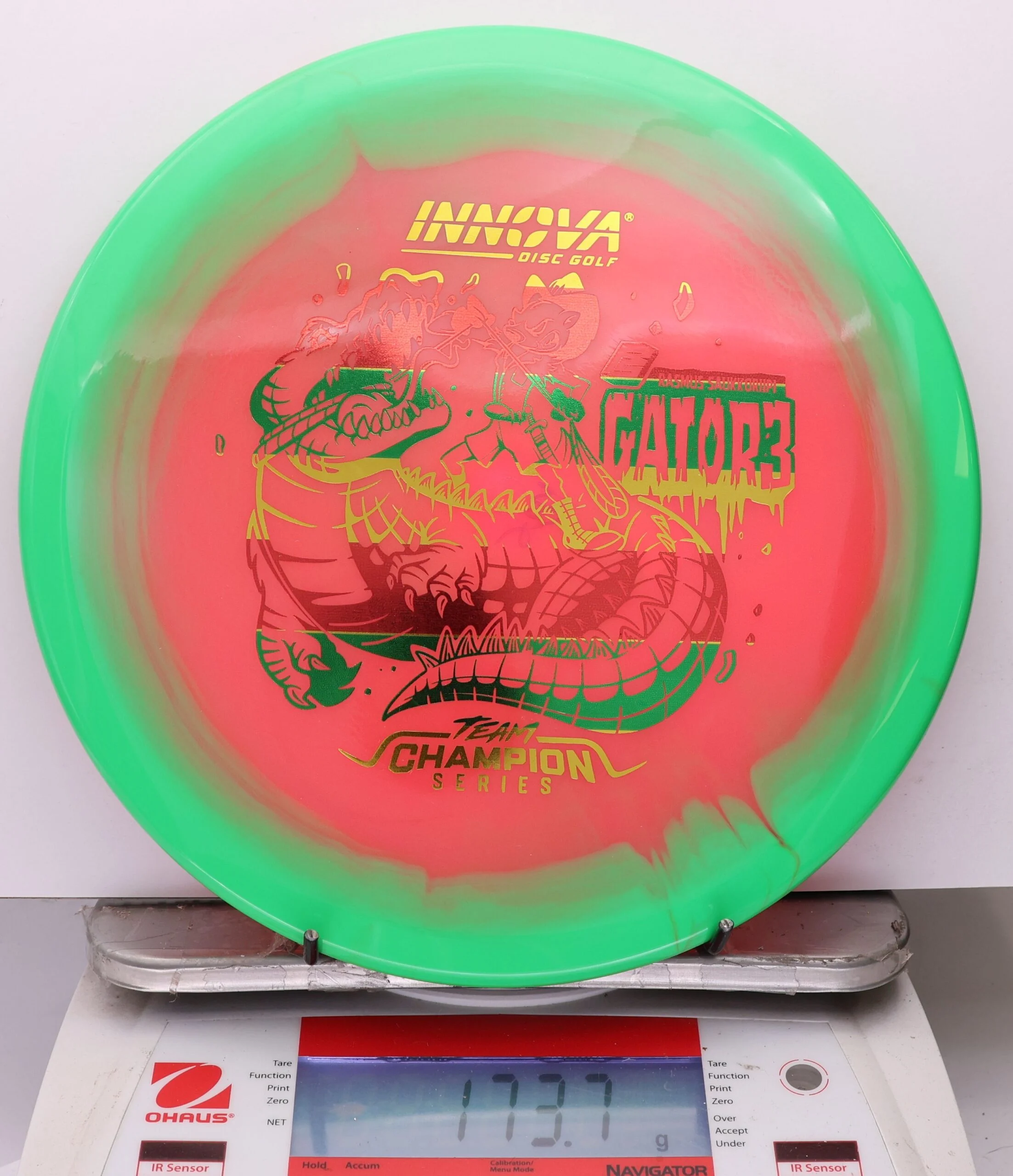 1080841 Halo Champion Gator3, Rasmus Saukkoriipi 2026 Tour Series - #210 Green-Coral, 174