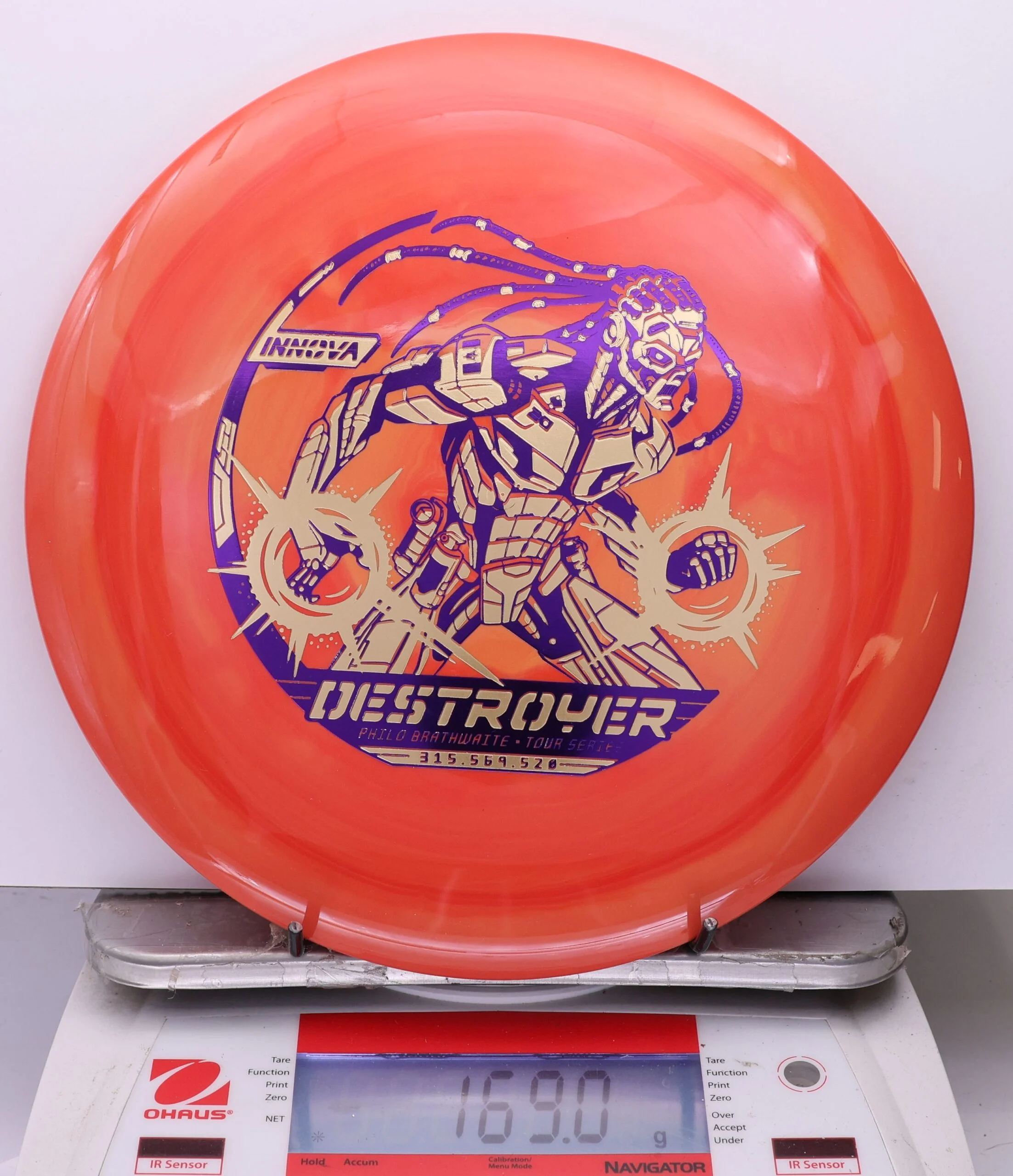 1080974 Swirly Star Destroyer, Philo Brathwaite 2026 Tour Series - #201 RedOrange, 169