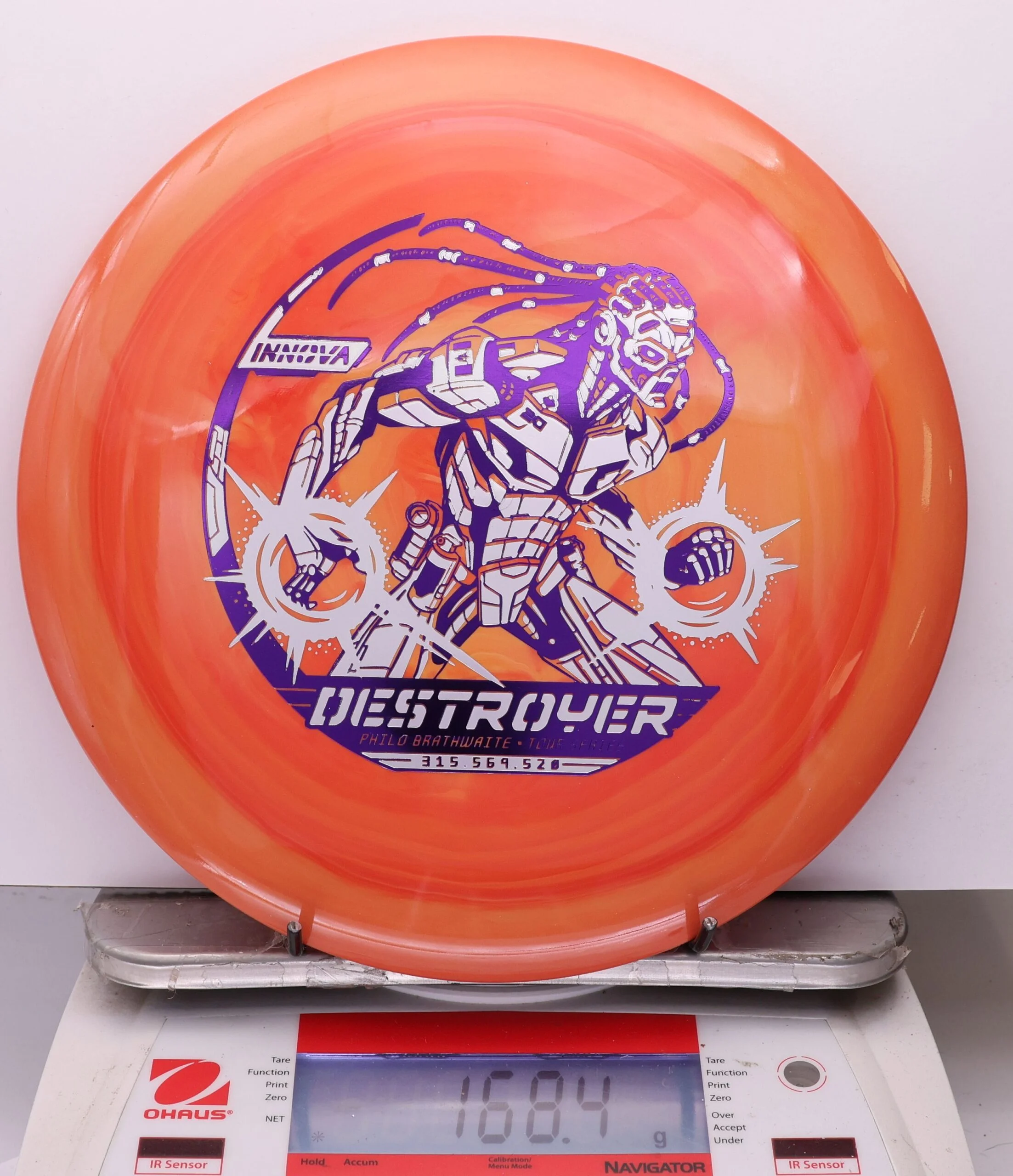 1080975 Swirly Star Destroyer, Philo Brathwaite 2026 Tour Series - #202 RedOrange, 168