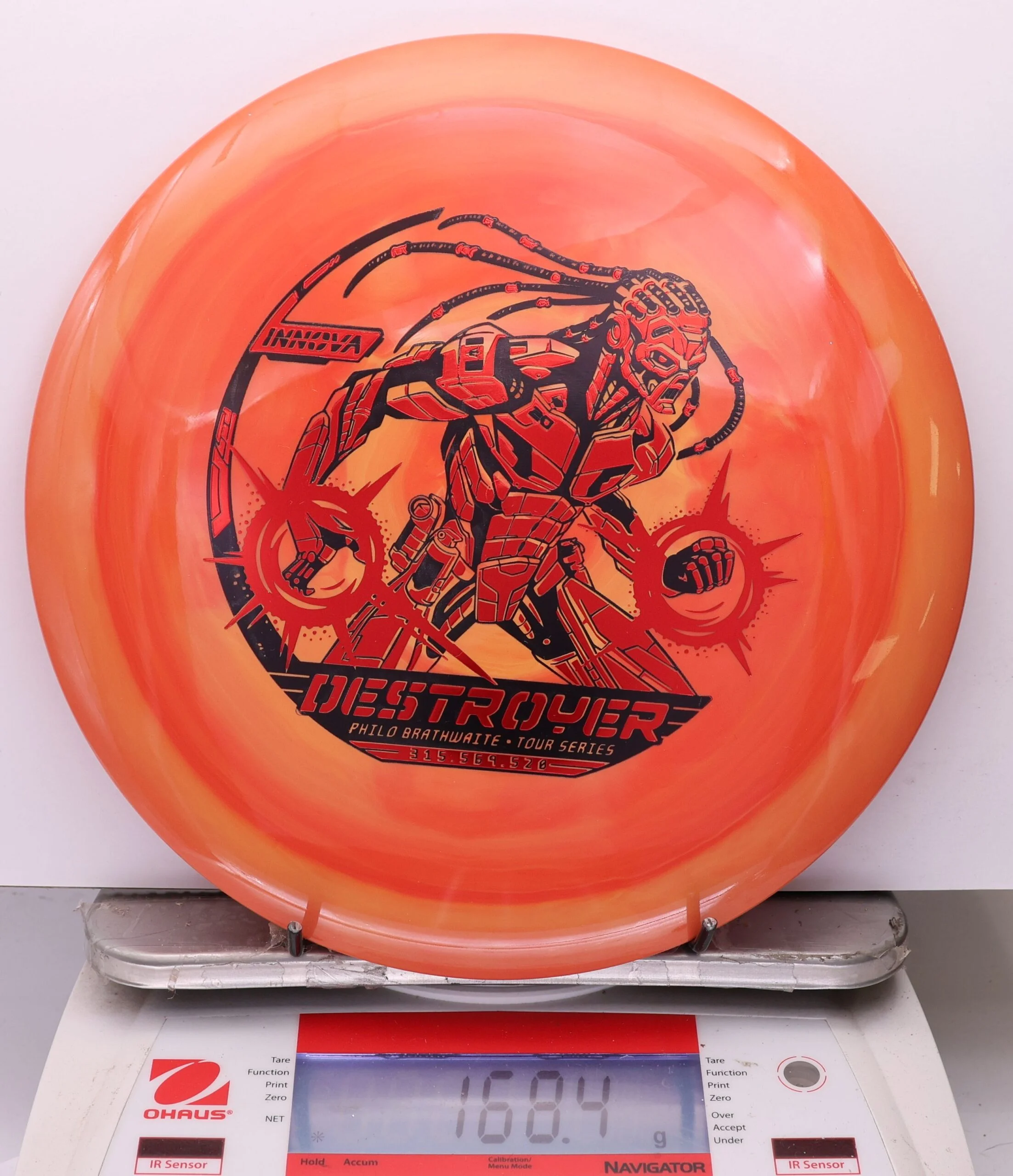 1080976 Swirly Star Destroyer, Philo Brathwaite 2026 Tour Series - #203 RedOrange, 168