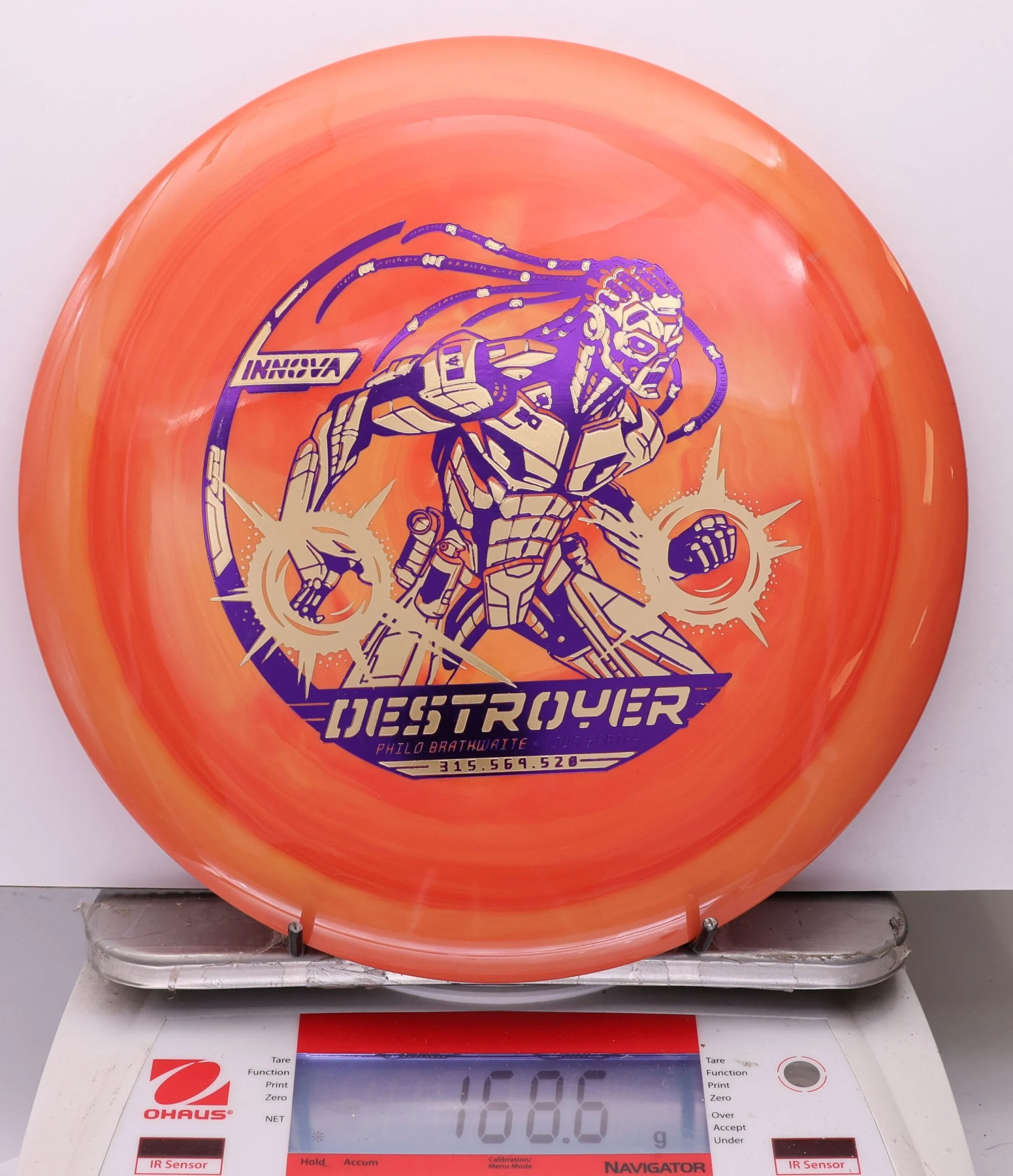 1080993 Swirly Star Destroyer, Philo Brathwaite 2026 Tour Series - #205 RedOrange, 169