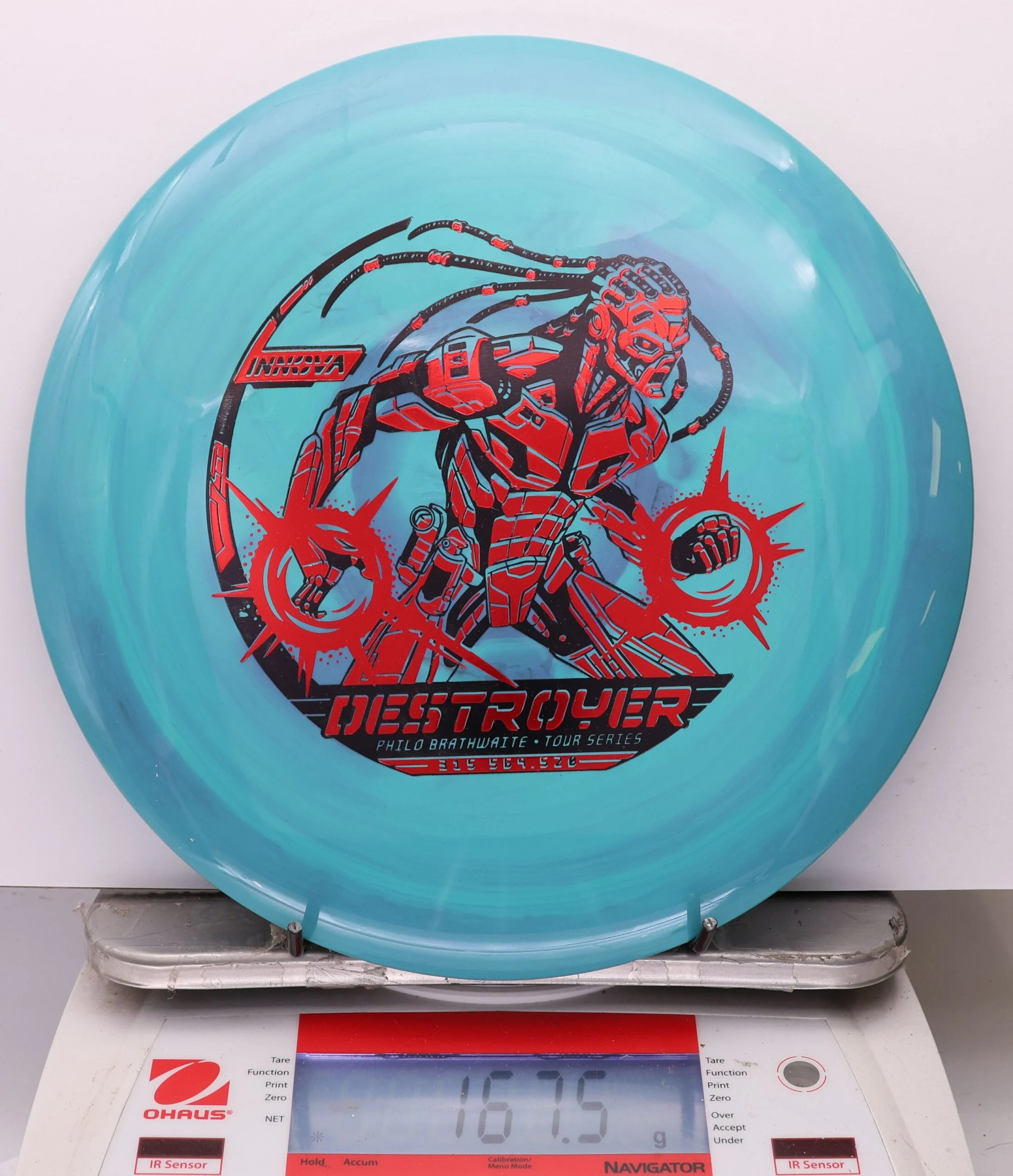 1080995 Swirly Star Destroyer, Philo Brathwaite 2026 Tour Series - #207 Blue, 168