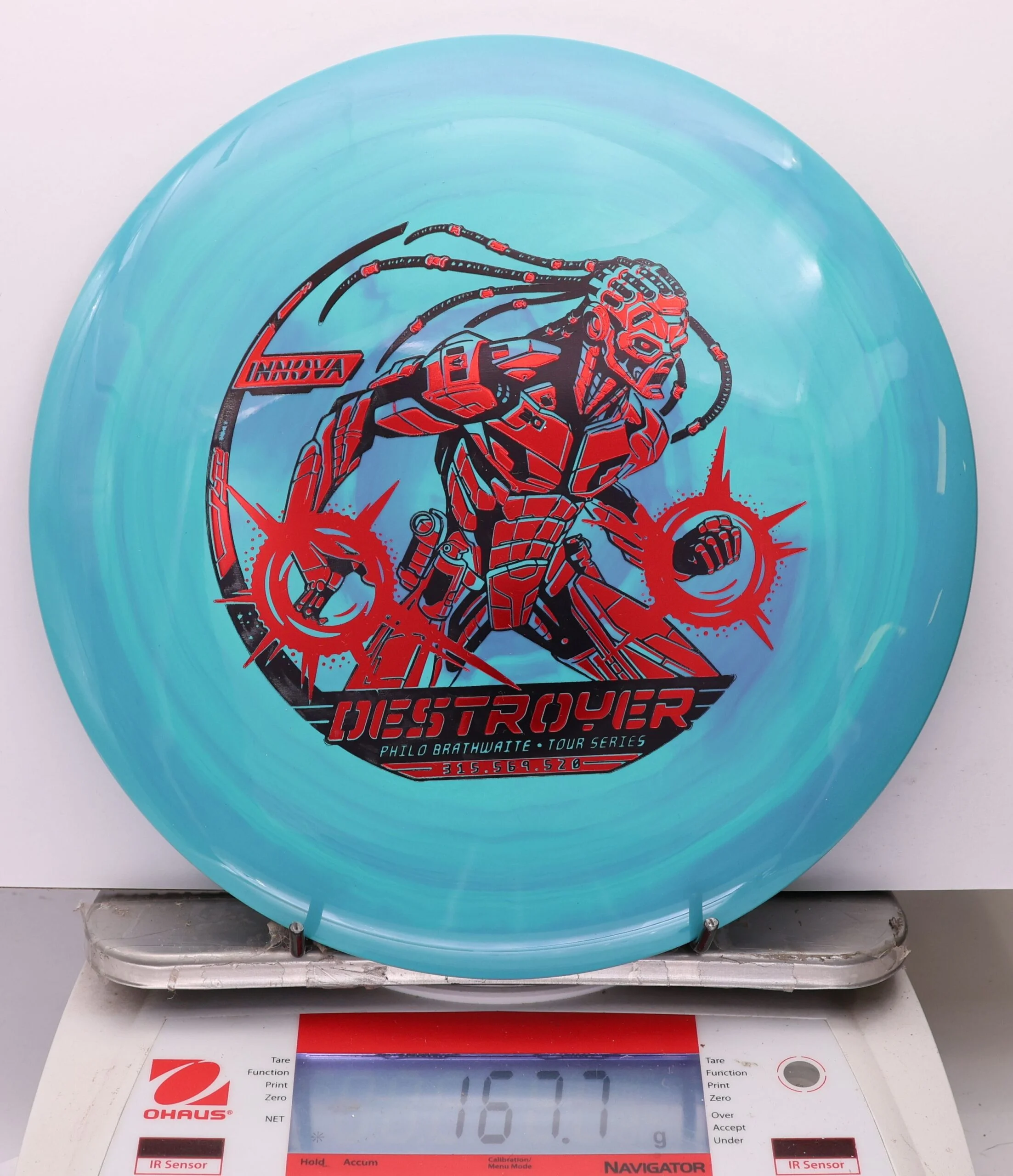 1081014 Swirly Star Destroyer, Philo Brathwaite 2026 Tour Series - #211 Blue, 168