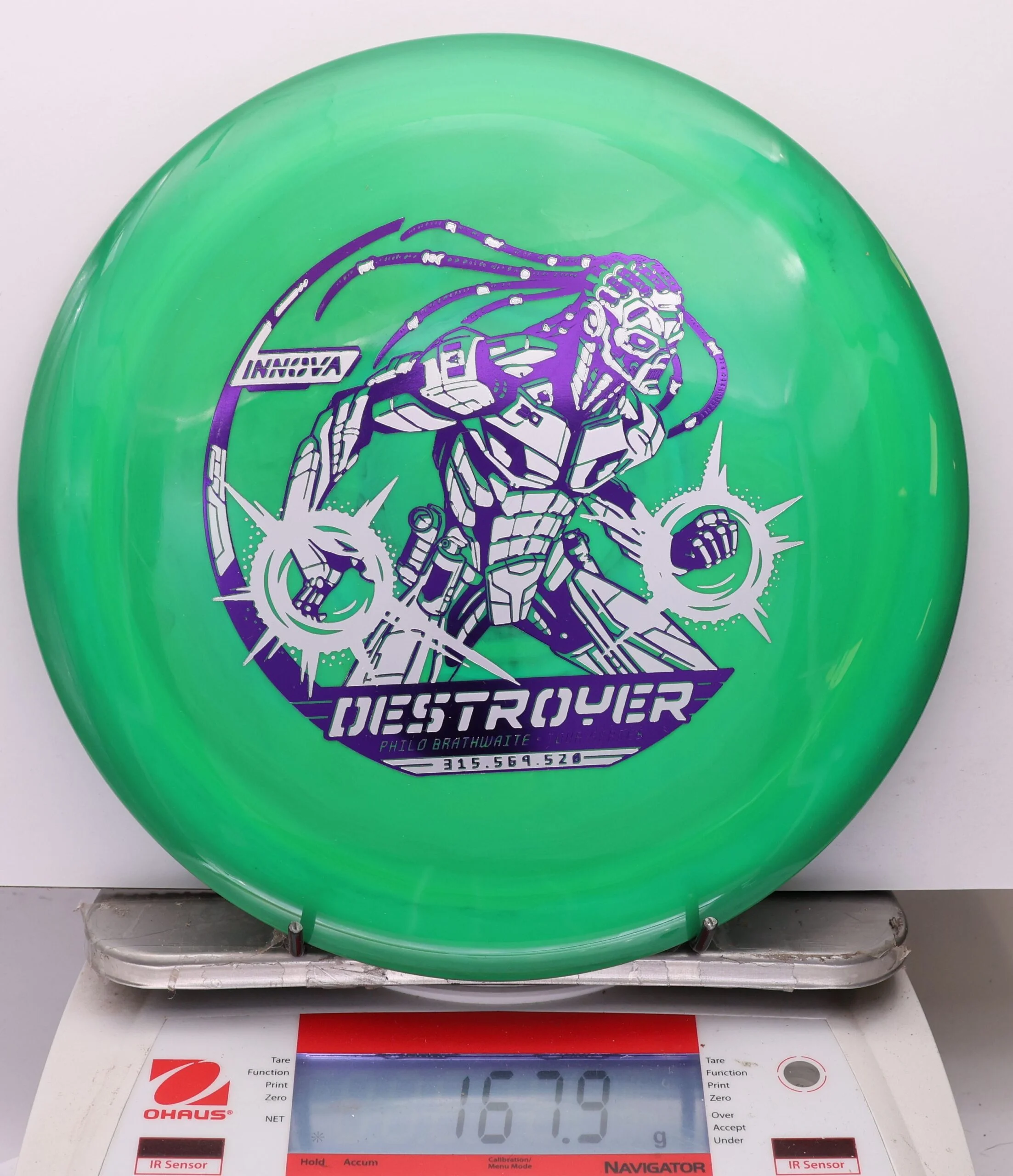 1081016 Swirly Star Destroyer, Philo Brathwaite 2026 Tour Series - #213 Green, 168